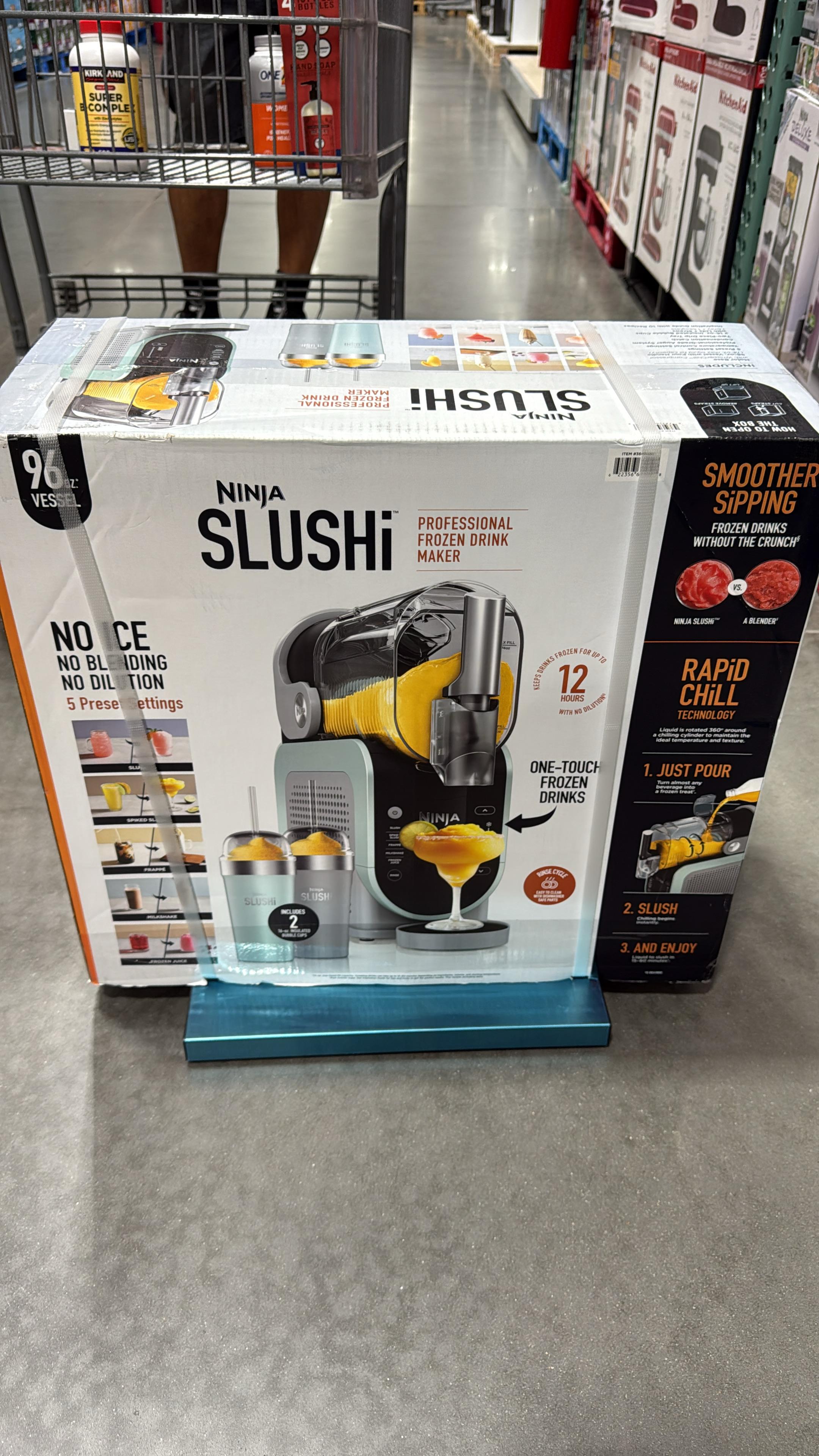 Ninja slushi processional frozen drink maker96oz capacity