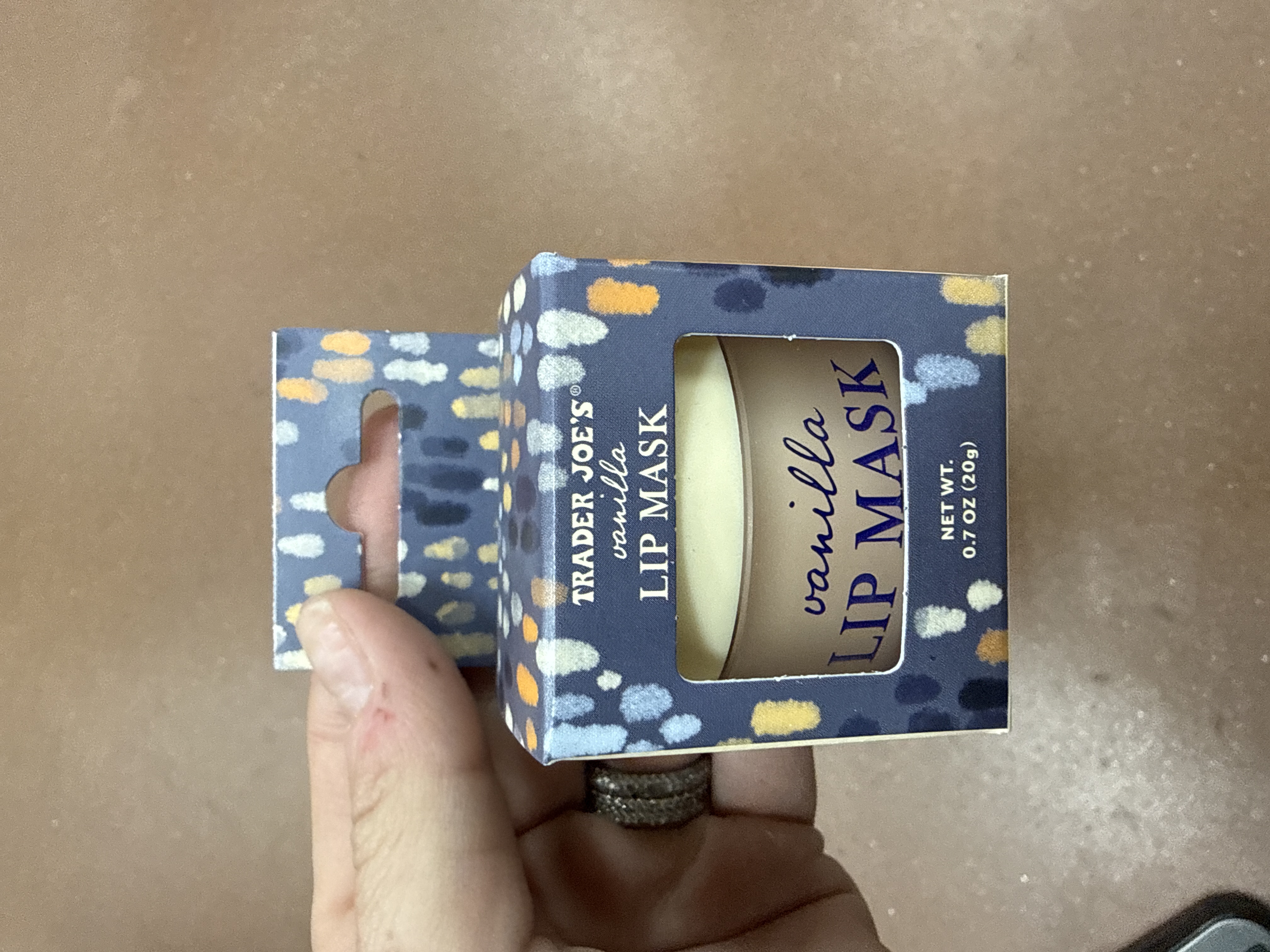 Trader joes vanilla lip mask 20g