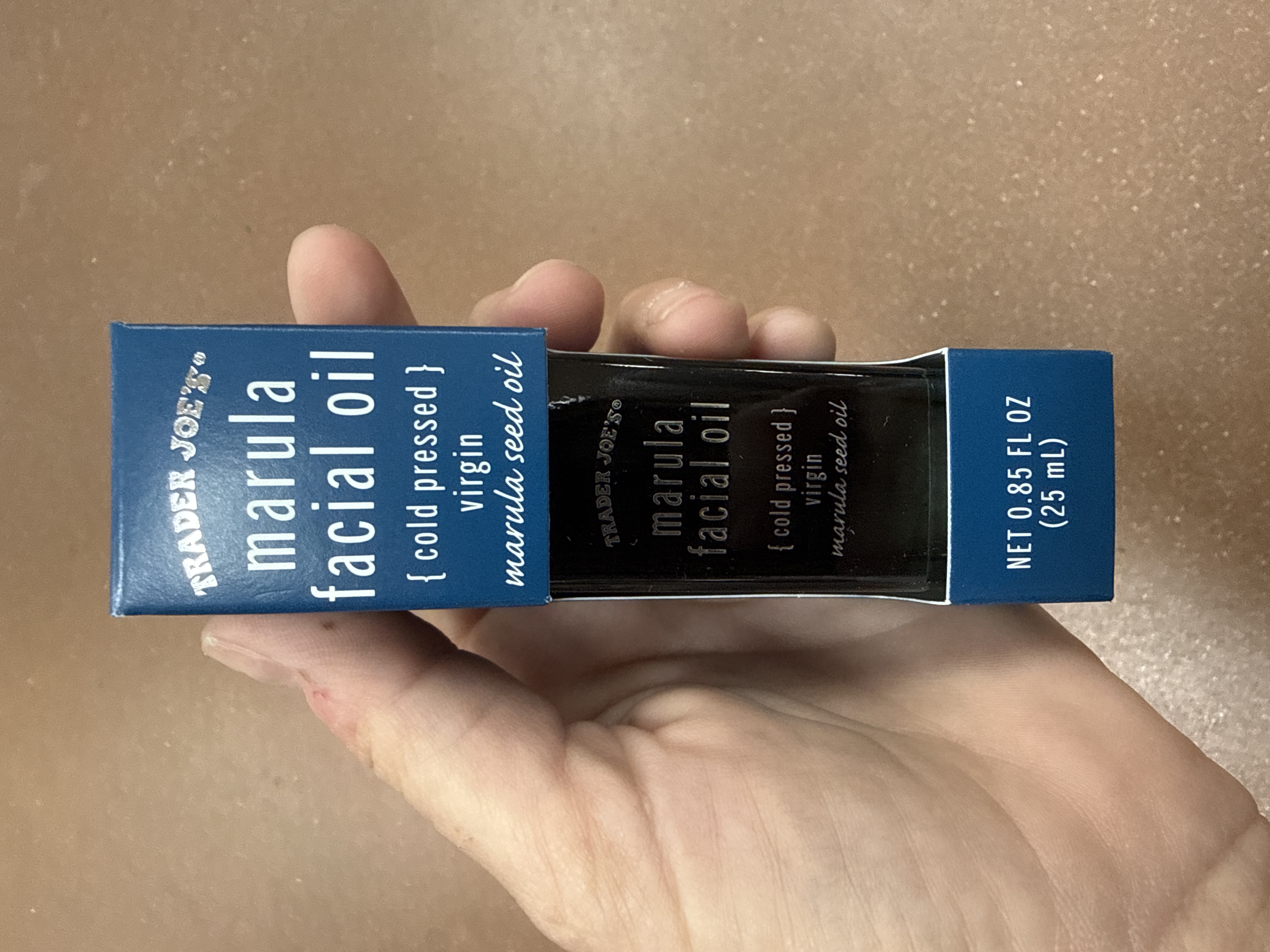 Trader joes cold pressed marula facial oil 25ml