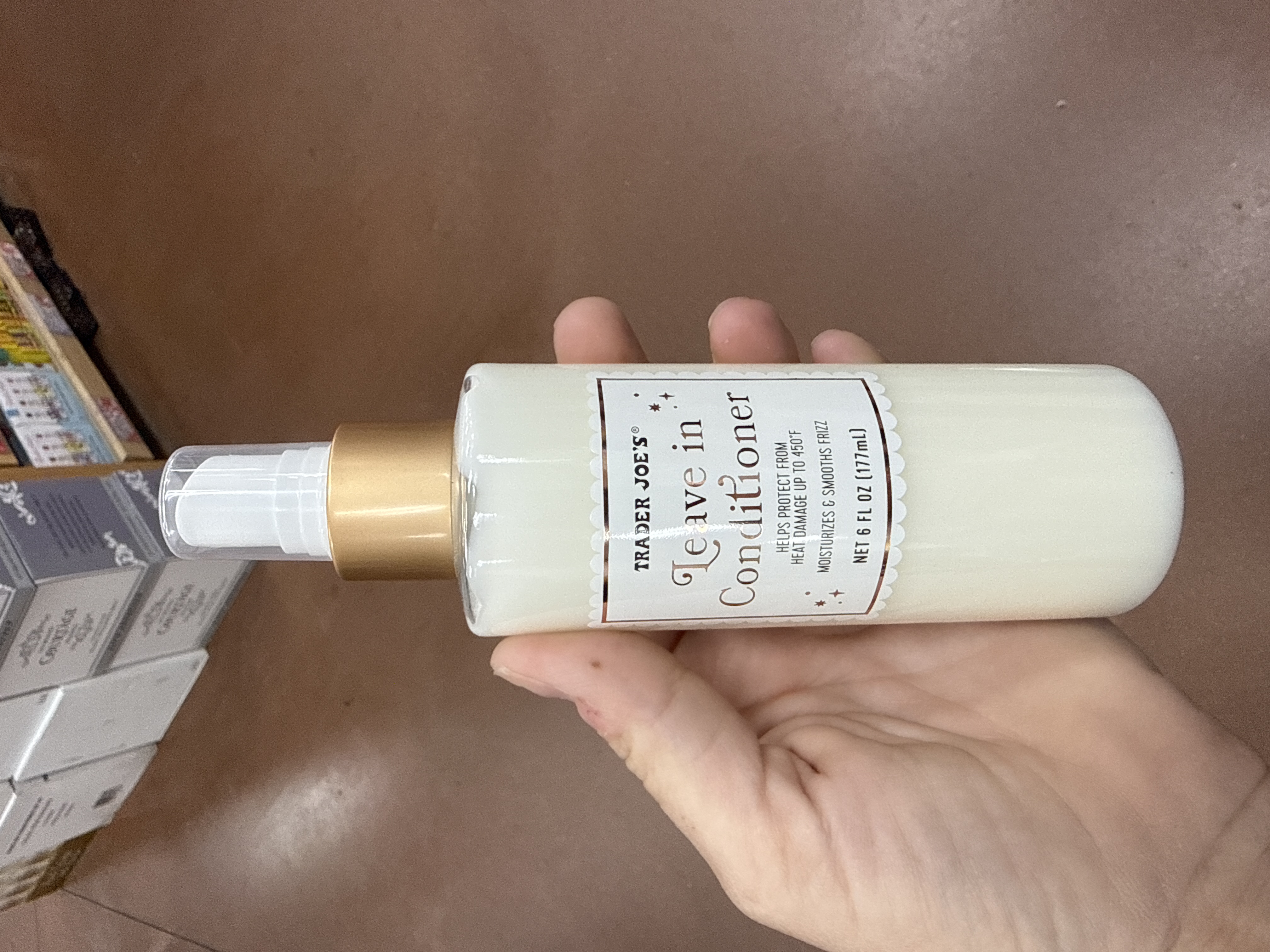 Trader joes leave in conditioner 177ml