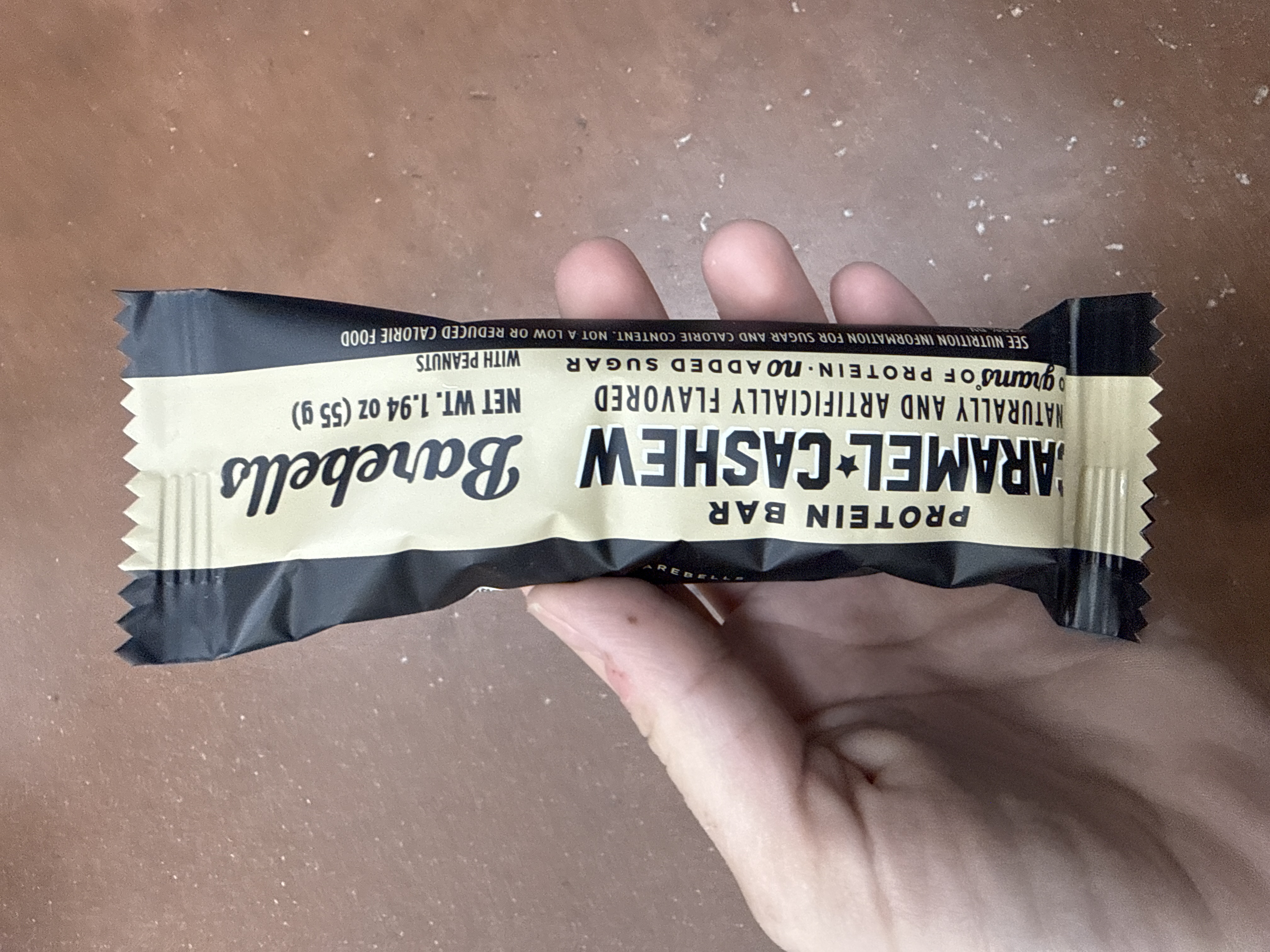 Barebells caramel cashew protein bar 55g 
