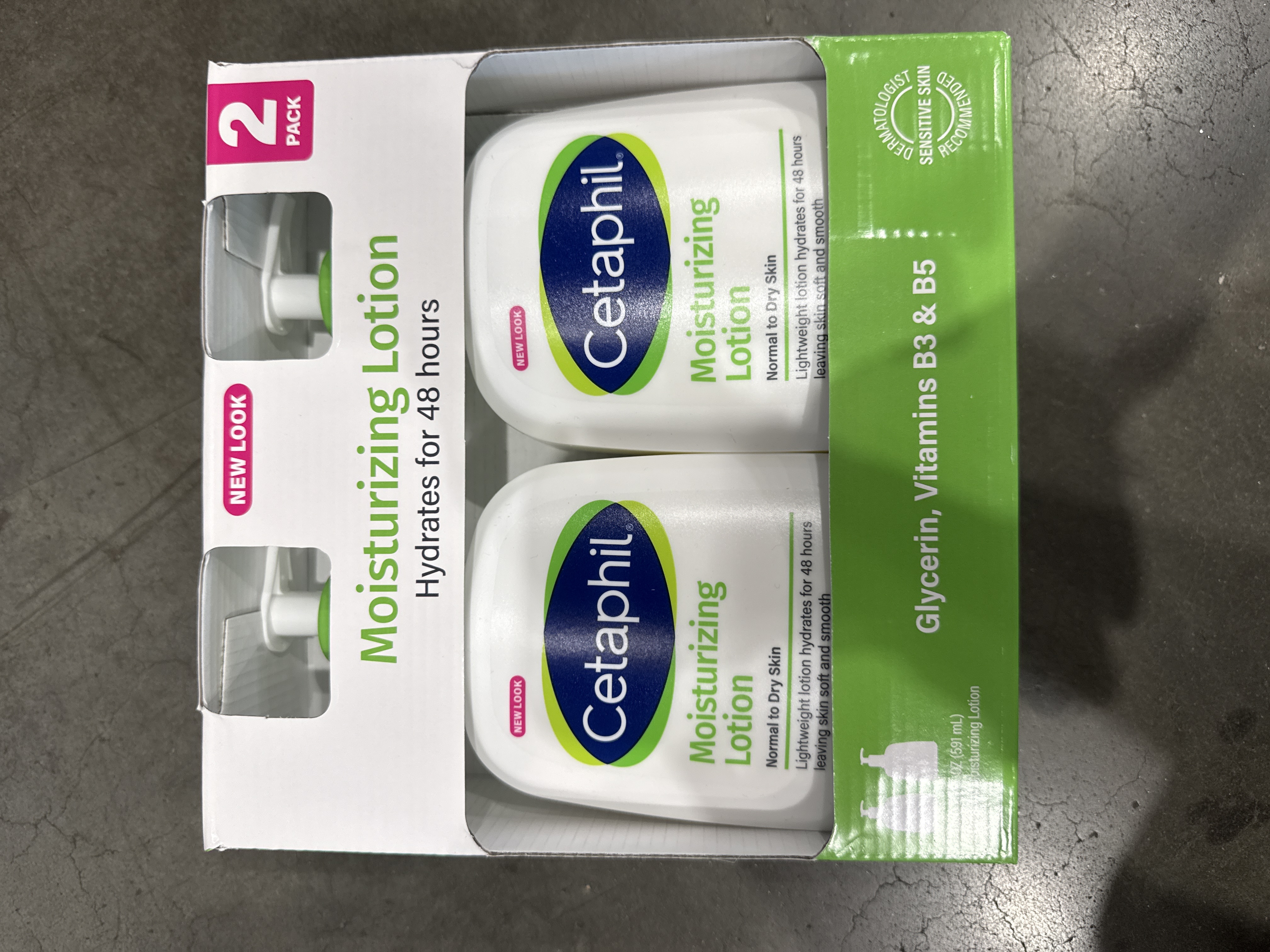 Cetaphil moisturizing lotion 591 ml set of 2