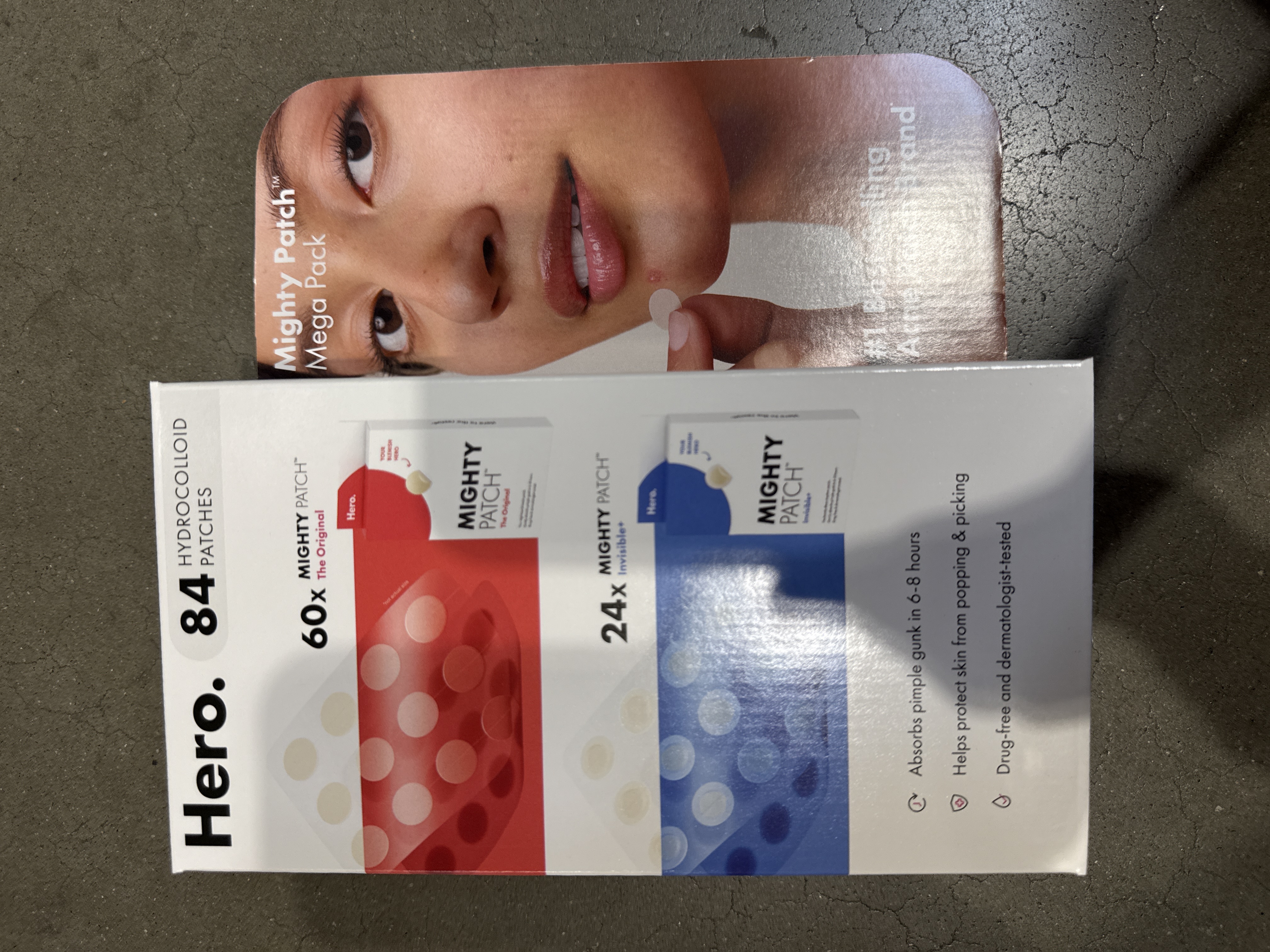 Hero mighty patch pimple patches 84 count