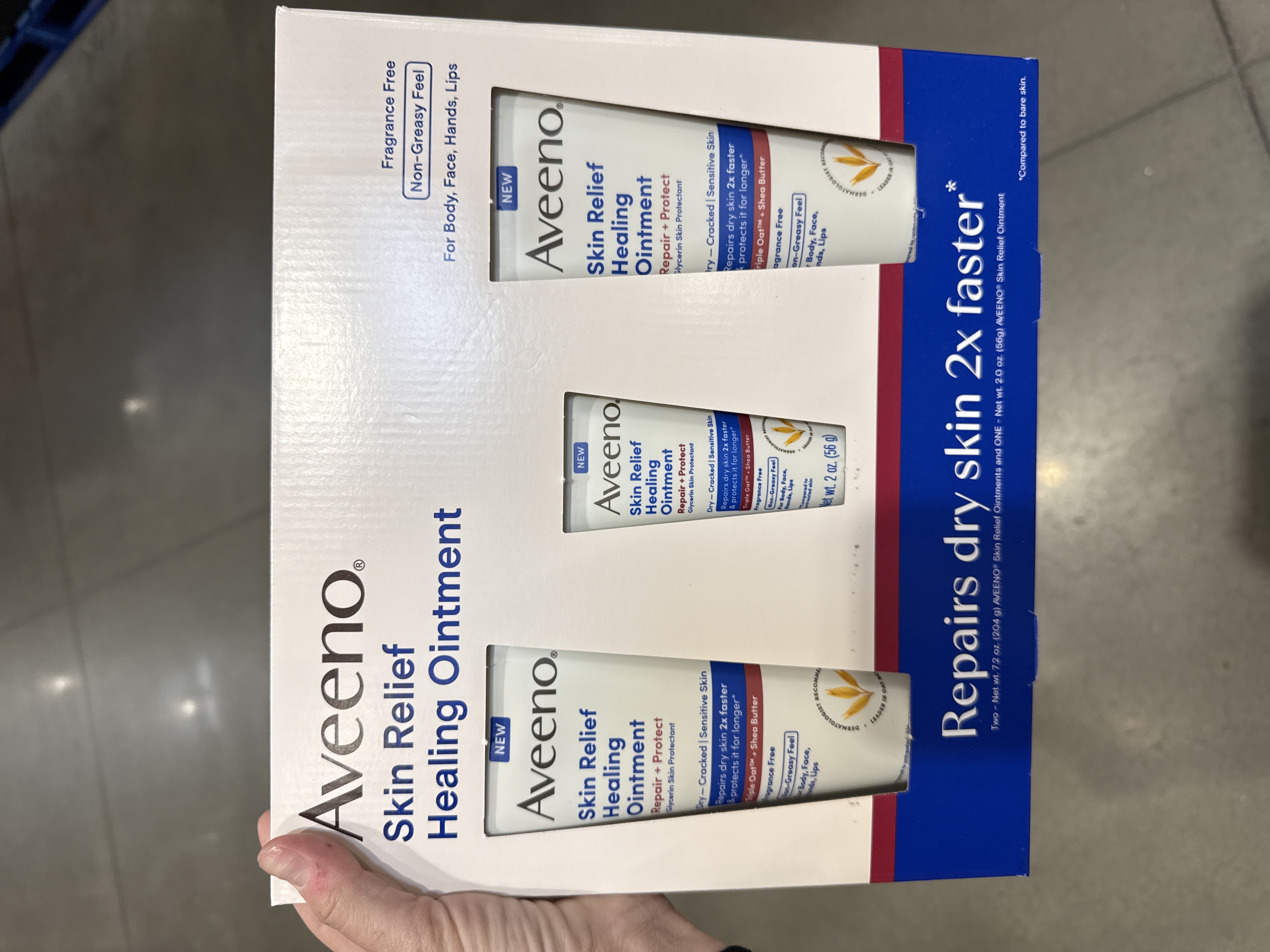 Aveeno skin relief healing ointment 3 pack