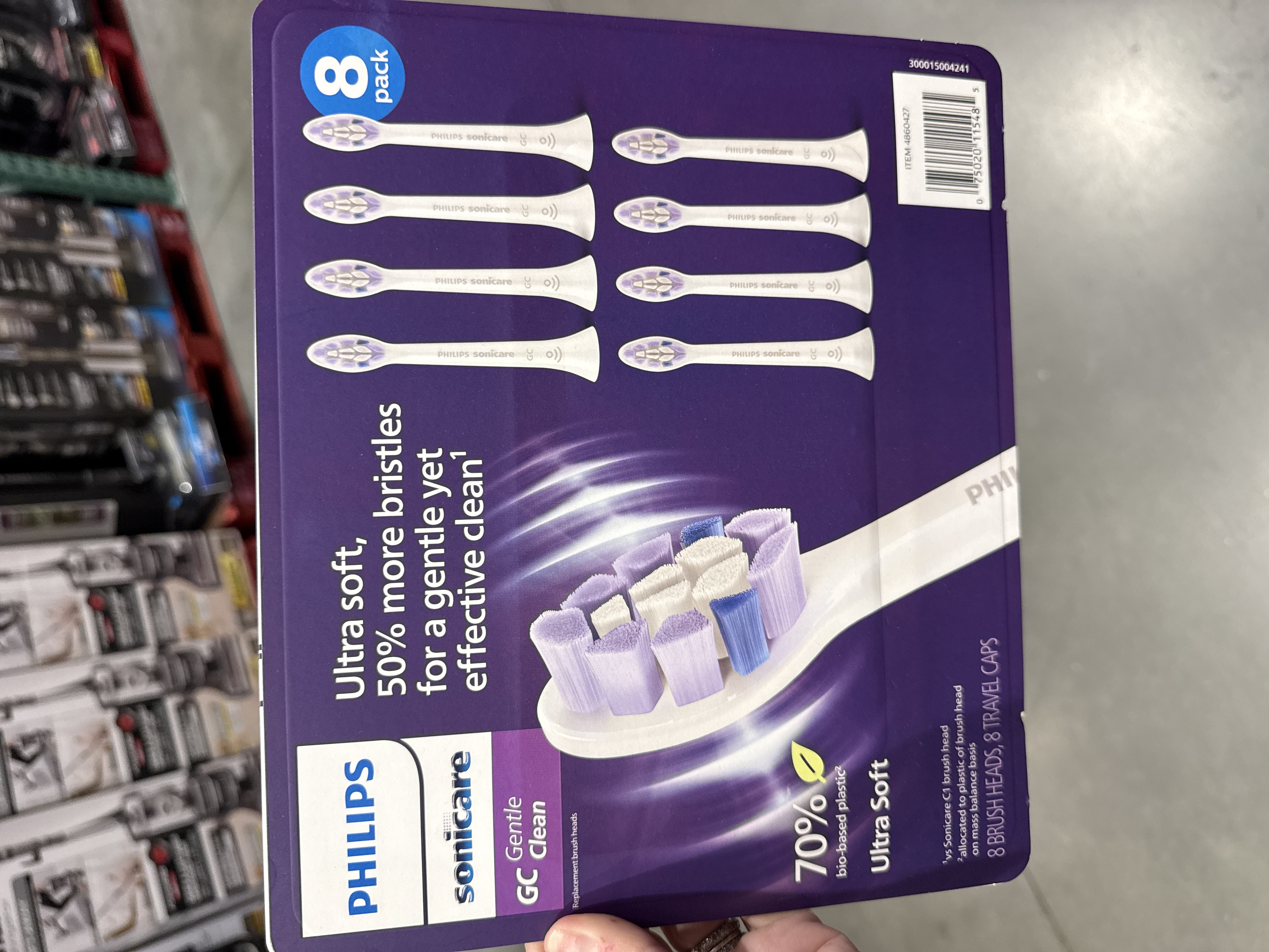 Phillips sonicare ultra salt replacement bristle set of 8