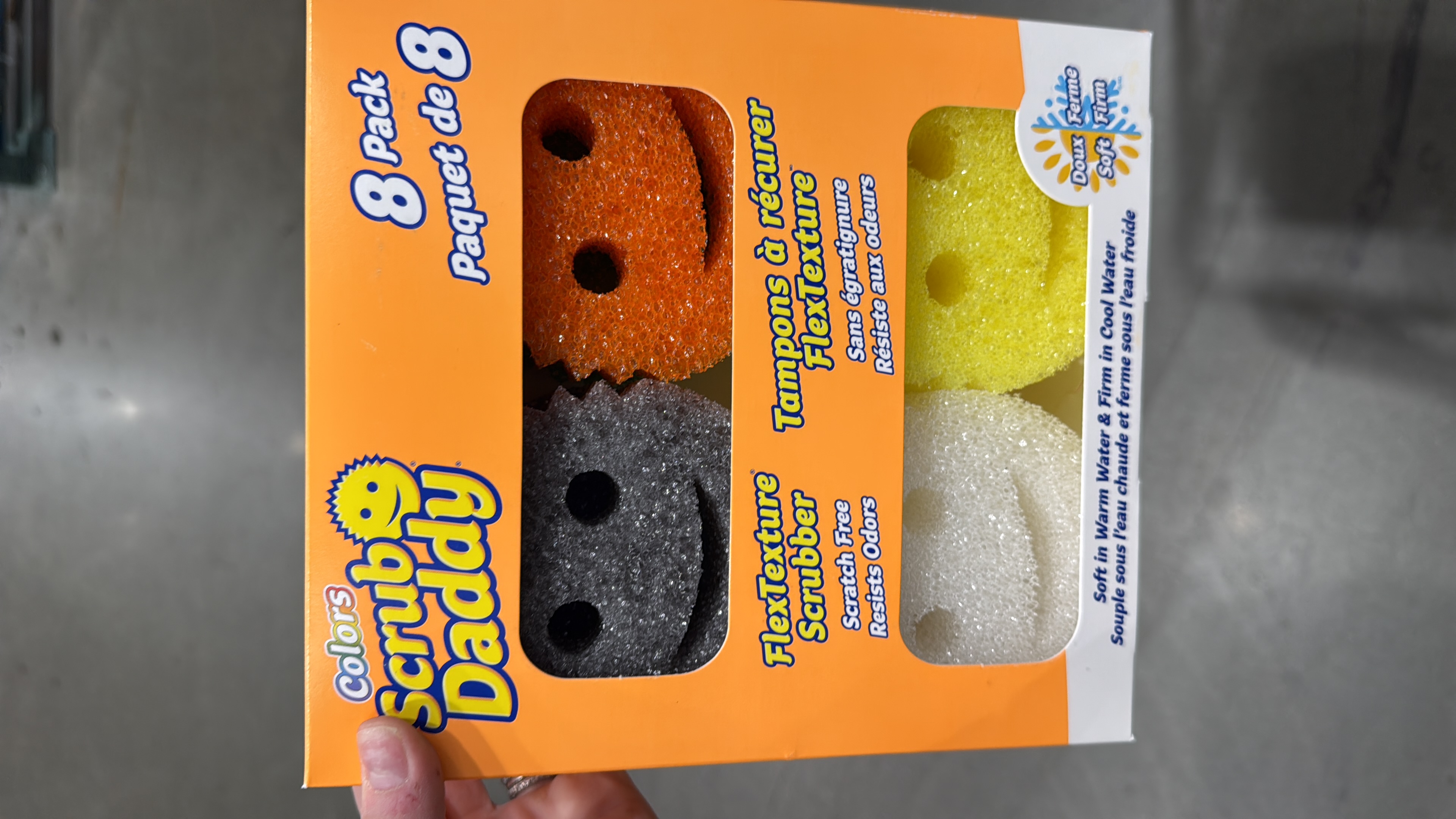 Scrub Daddy Sponges, Colors Variety, 8-count