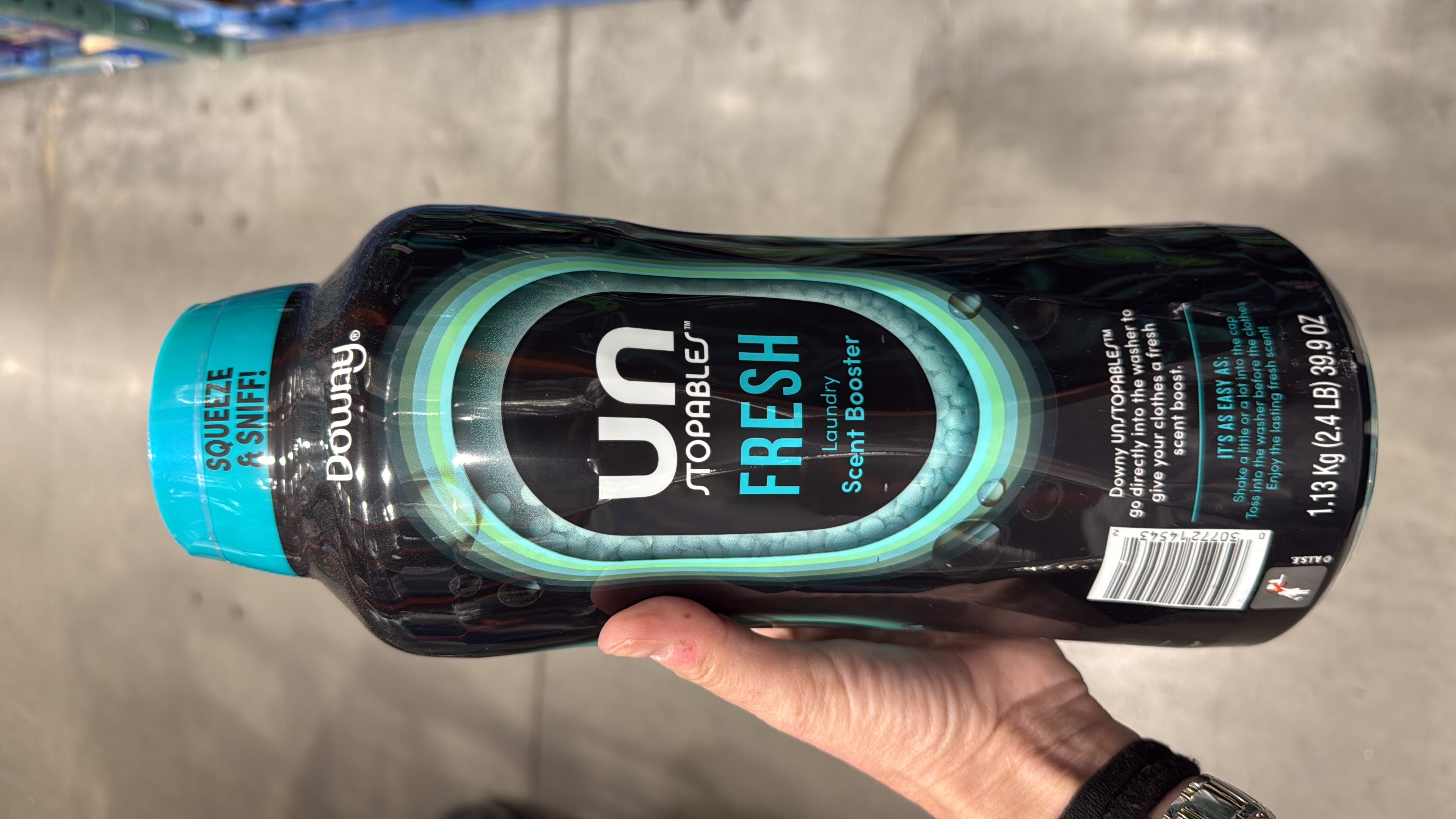 Downy Unstopables In-Wash Scent Booster Beads, Fresh, 39.9 oz