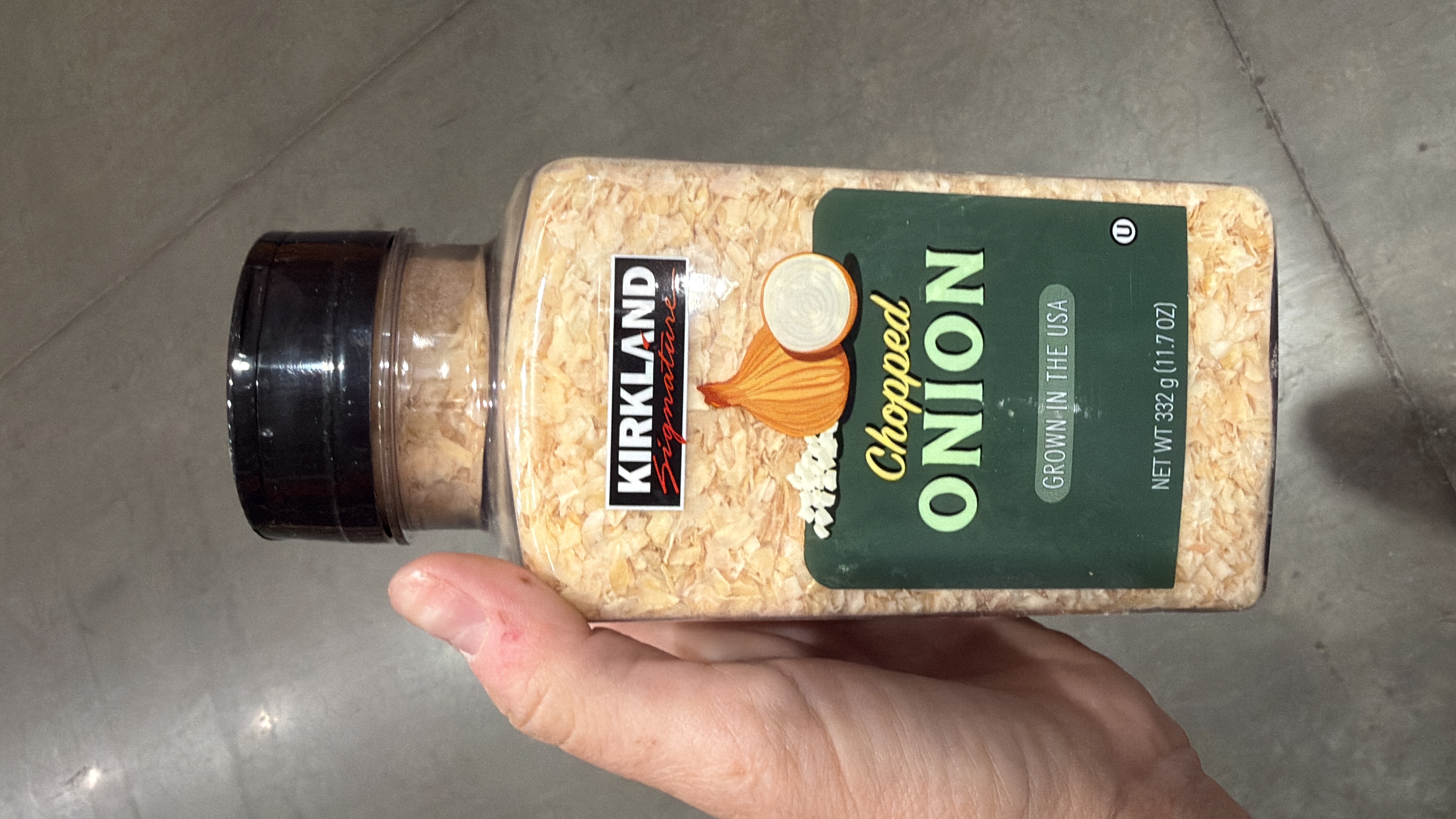 Kirkland Signature chopped onion seasoning 322g
