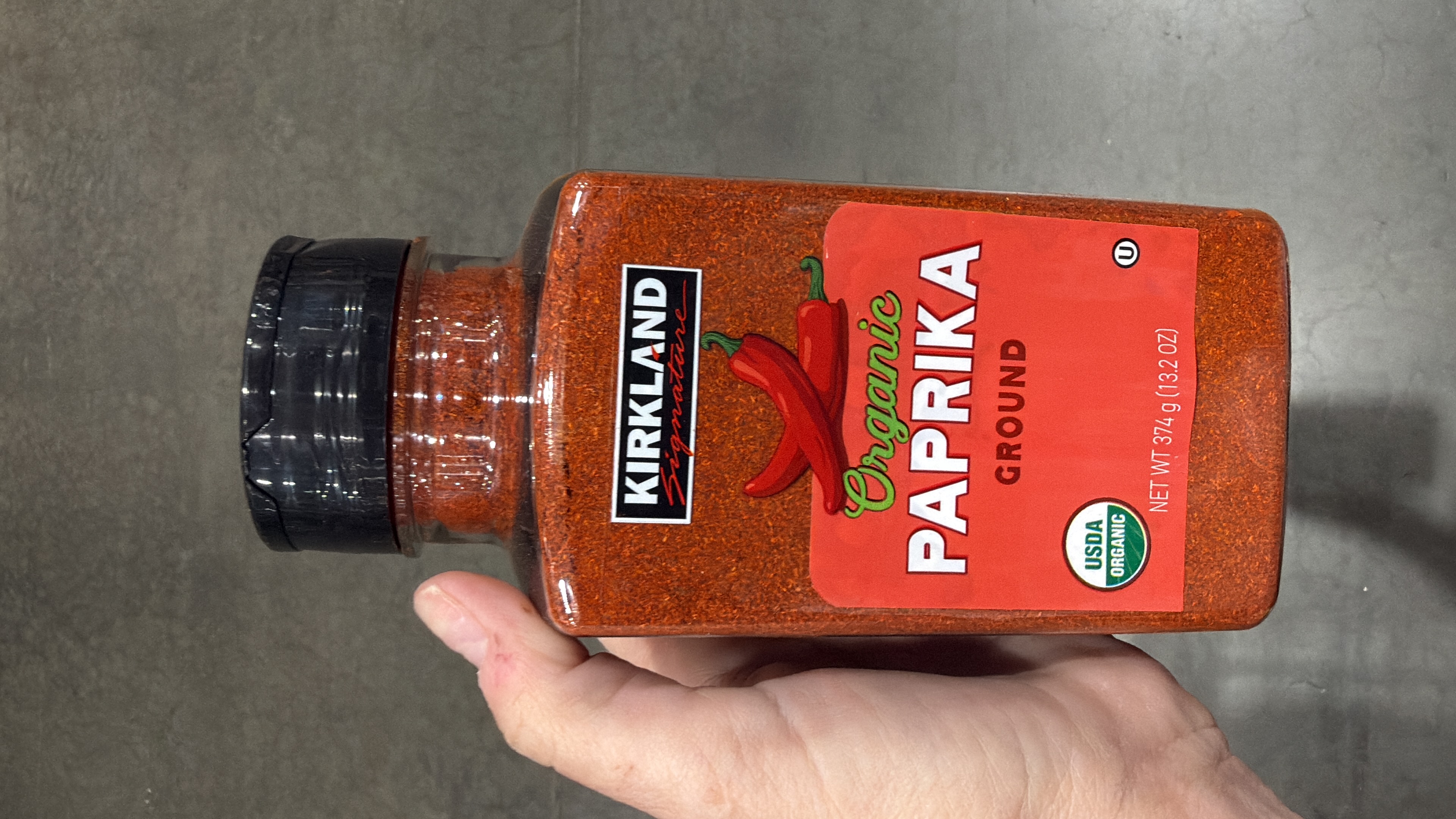 Kirkland signature organic ground papika 13.2oz