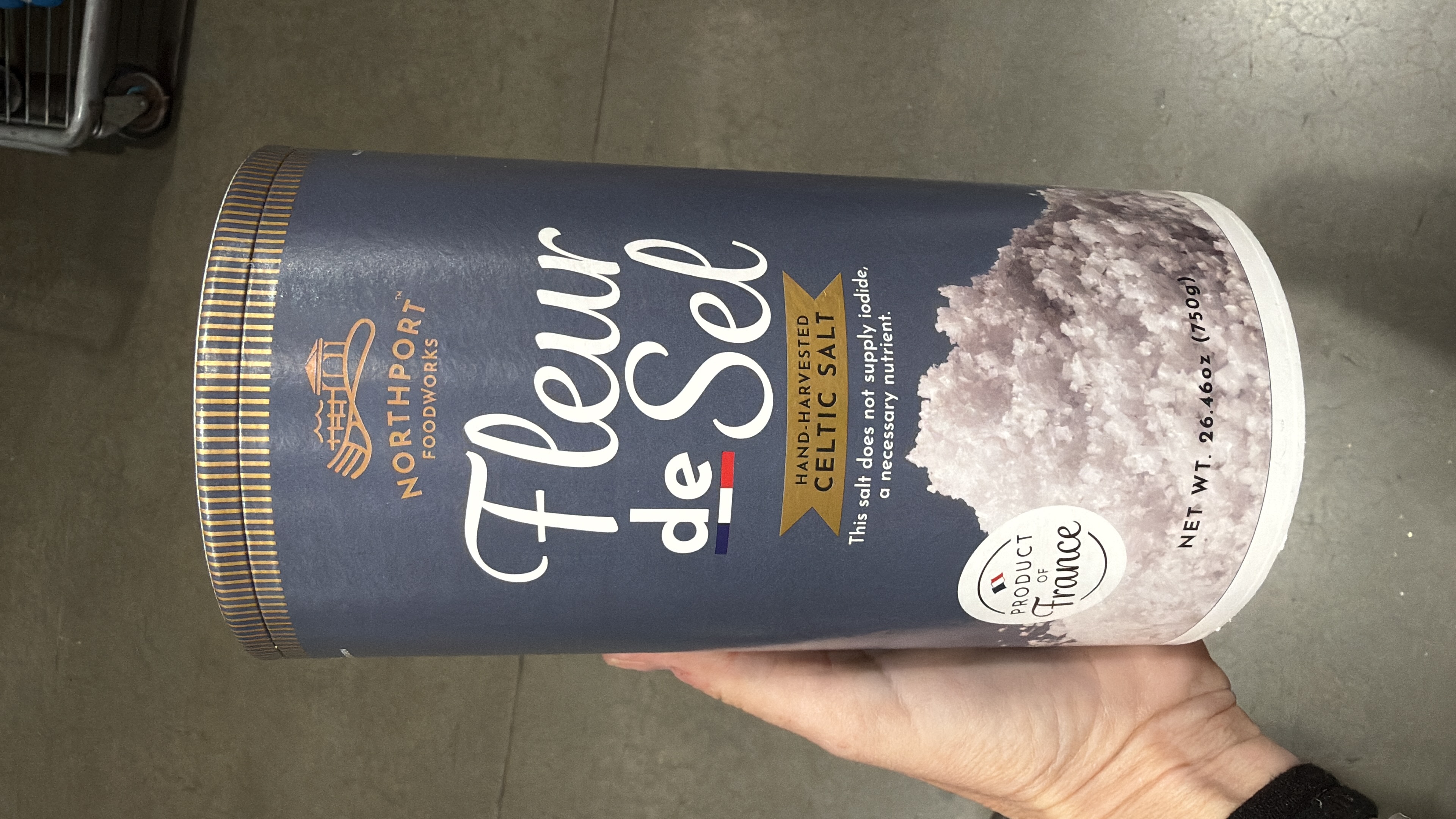 Northportfoodworks fleur de sel celtic salt 26.46oz