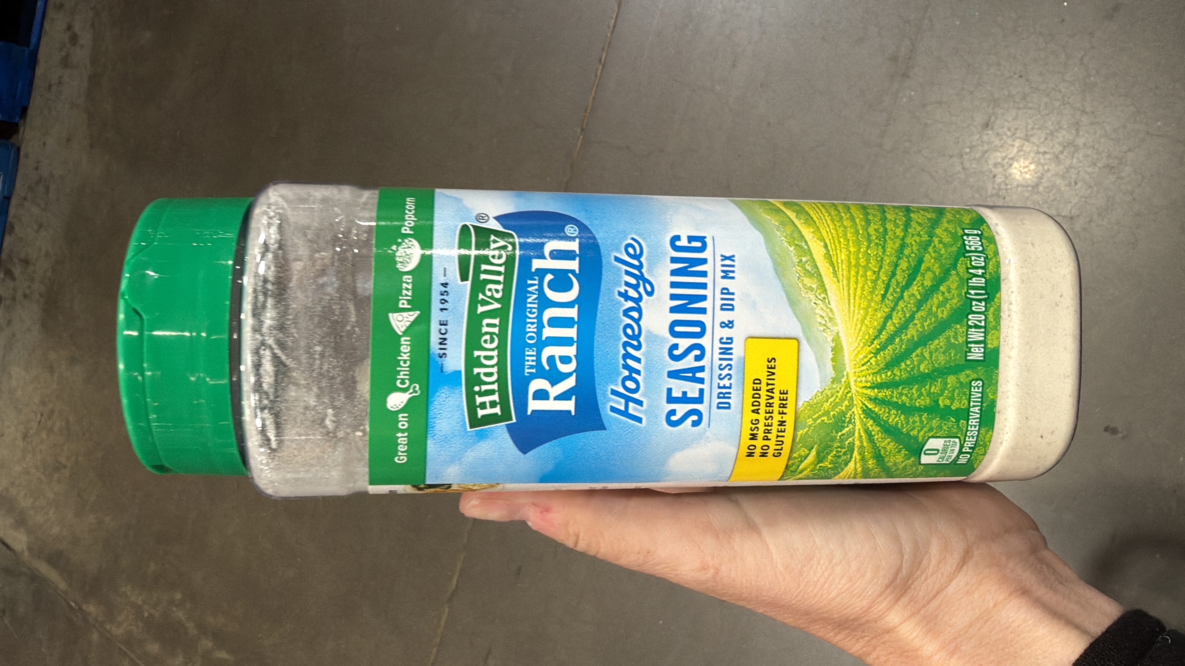 Hidden Valley Ranch Homestyle Seasoning, Dip and Salad Dressing Mix, 20 oz