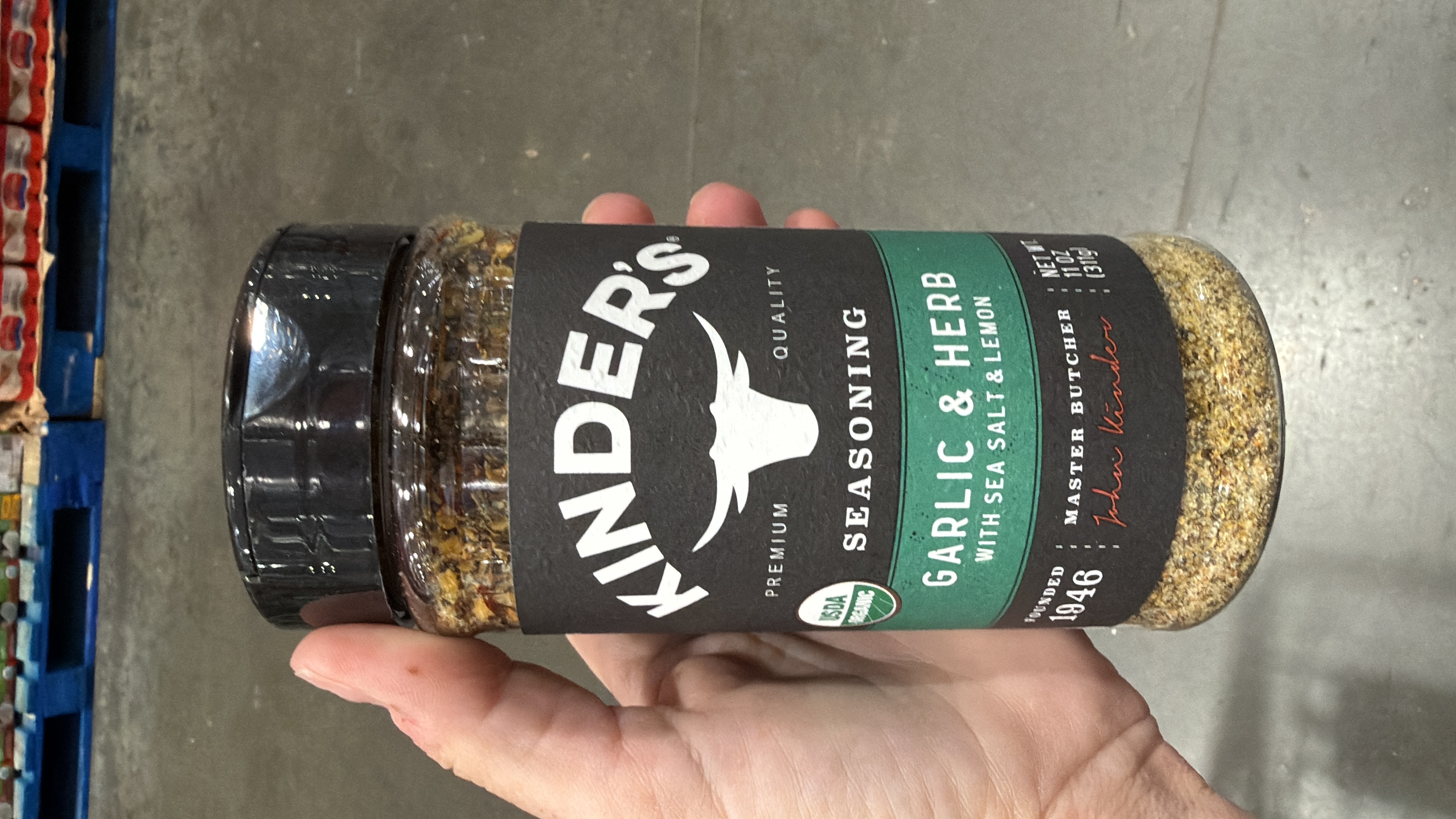 Kinders Organic Garlic and Herb with Sea Salt and Lemon 11oz