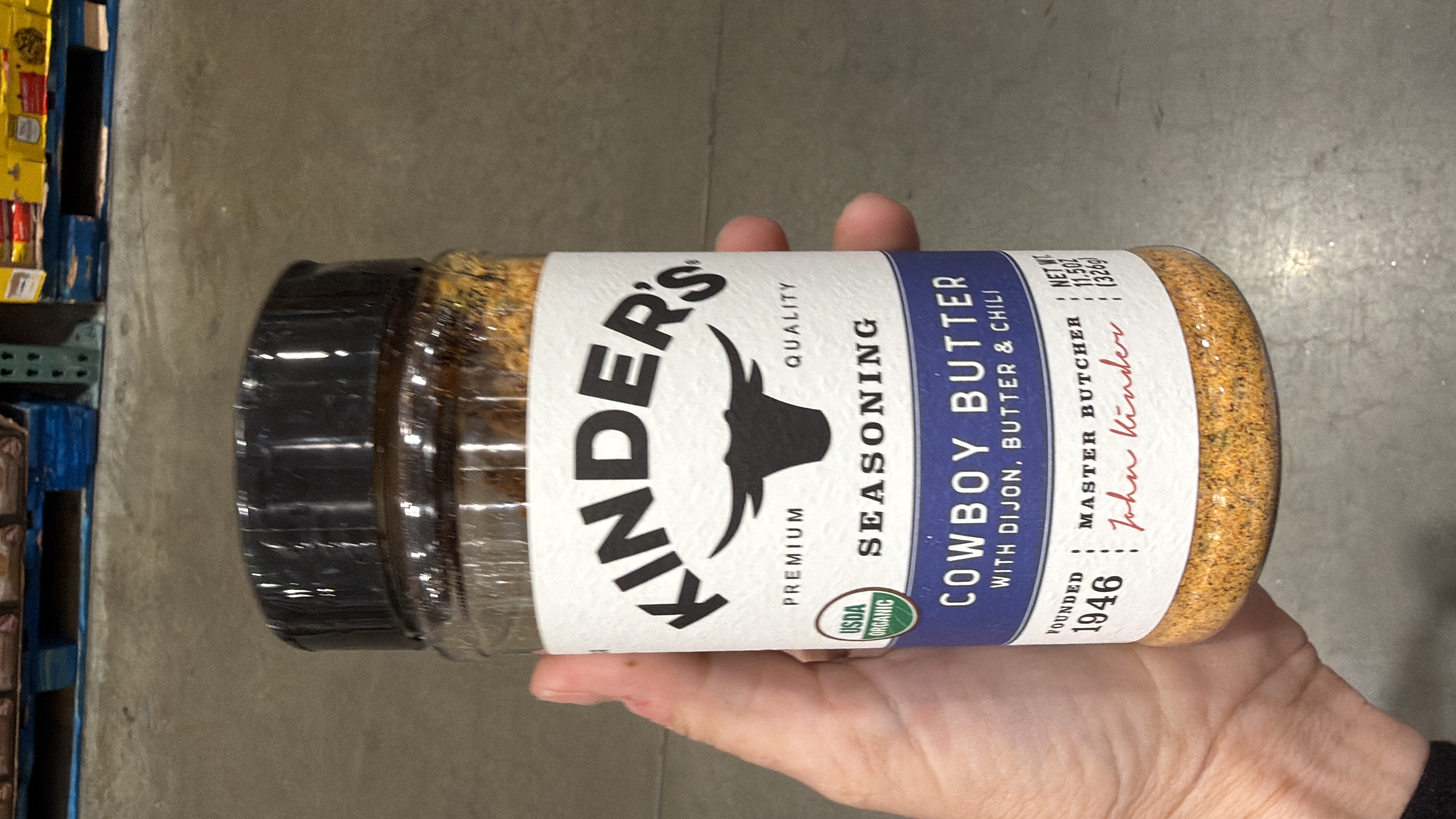 Kinder's Cowboy Butter Seasoning 9.7 oz.