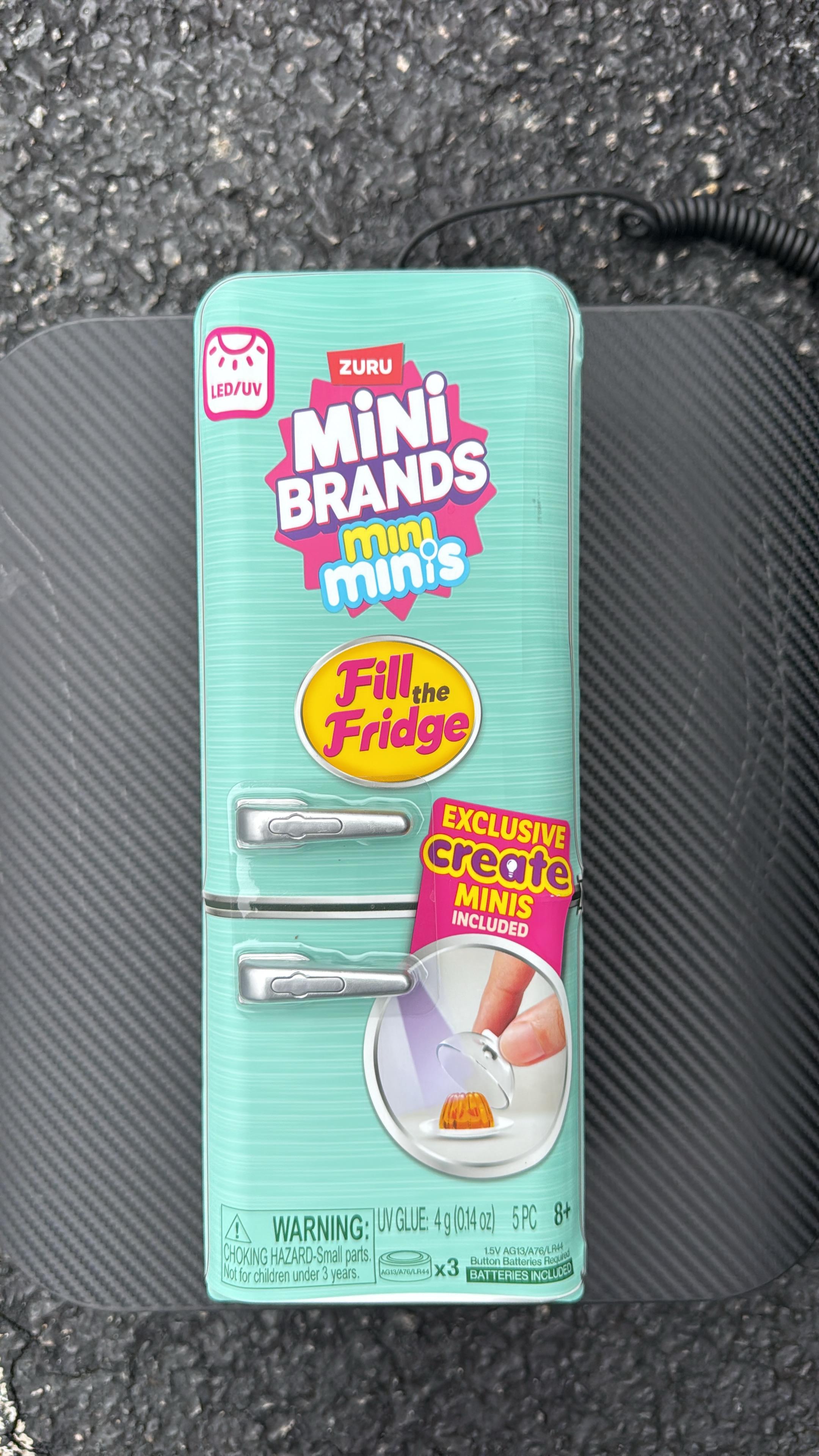 Zuru mini brands fill the fridge mini fridge toy