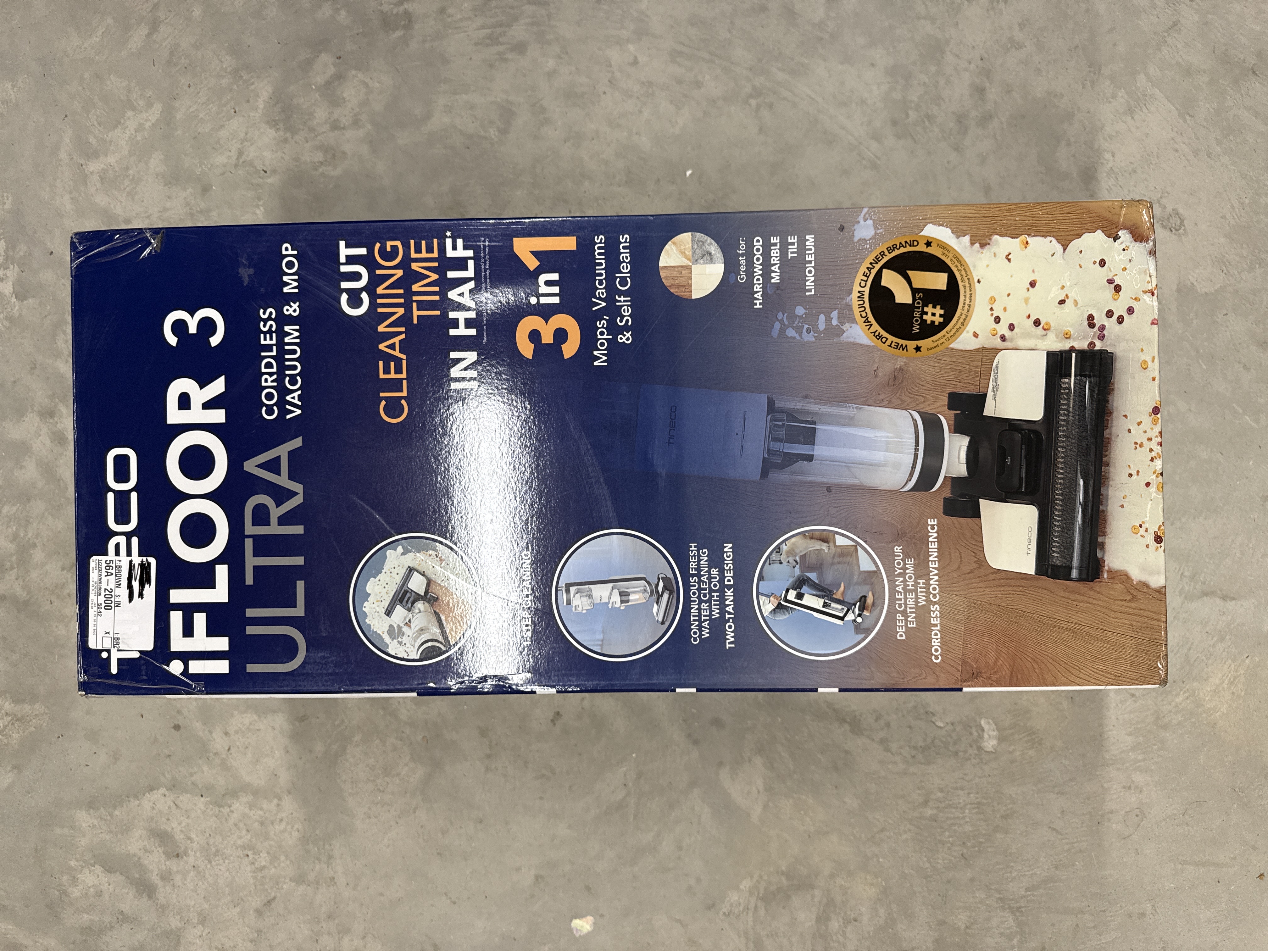 Tineco ifloor 3 ultra cordless vacuum & mop