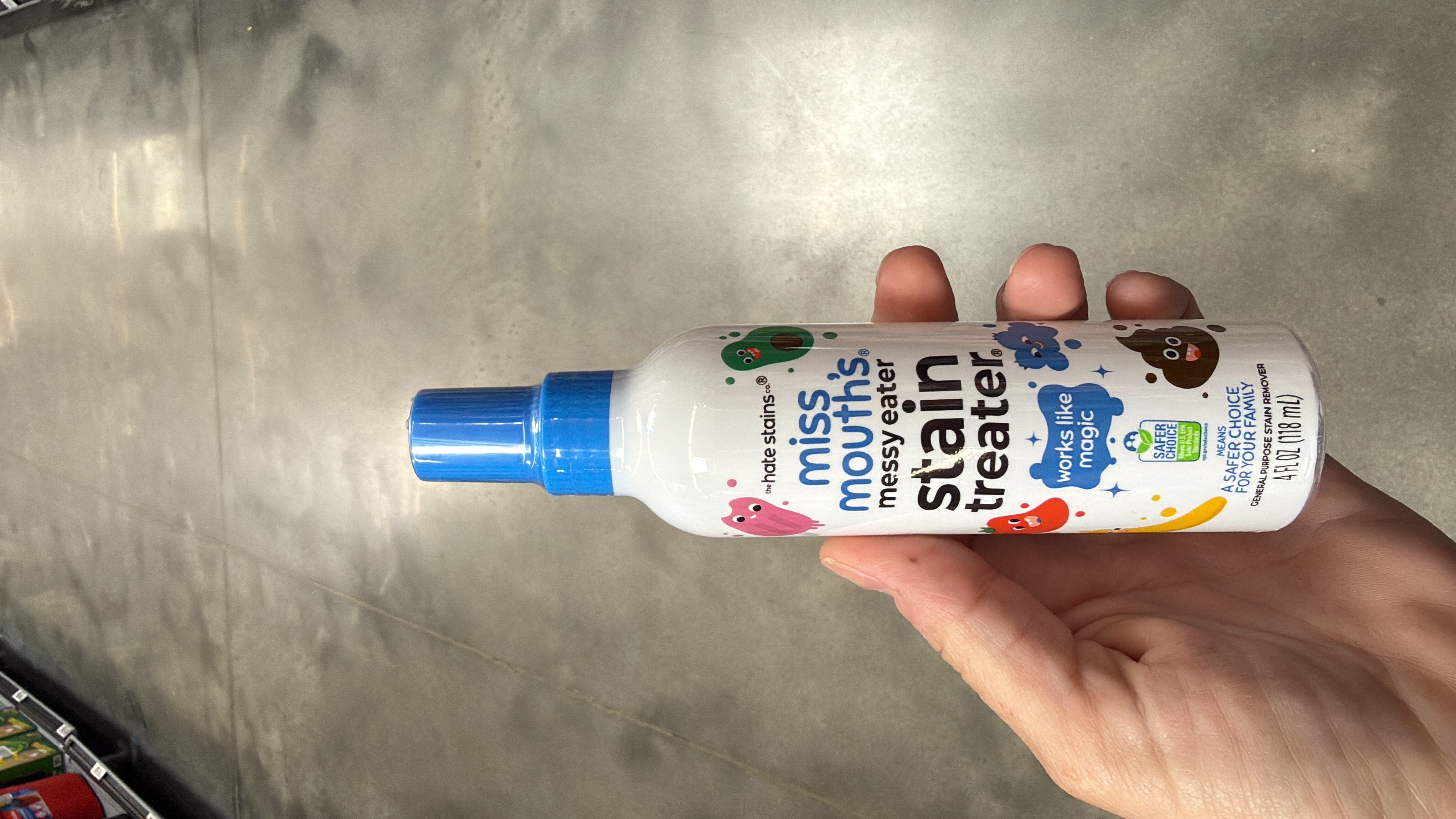 Miss Mouth's Messy Eater Stain Treater Spray for Baby & Kids, 4 fl oz