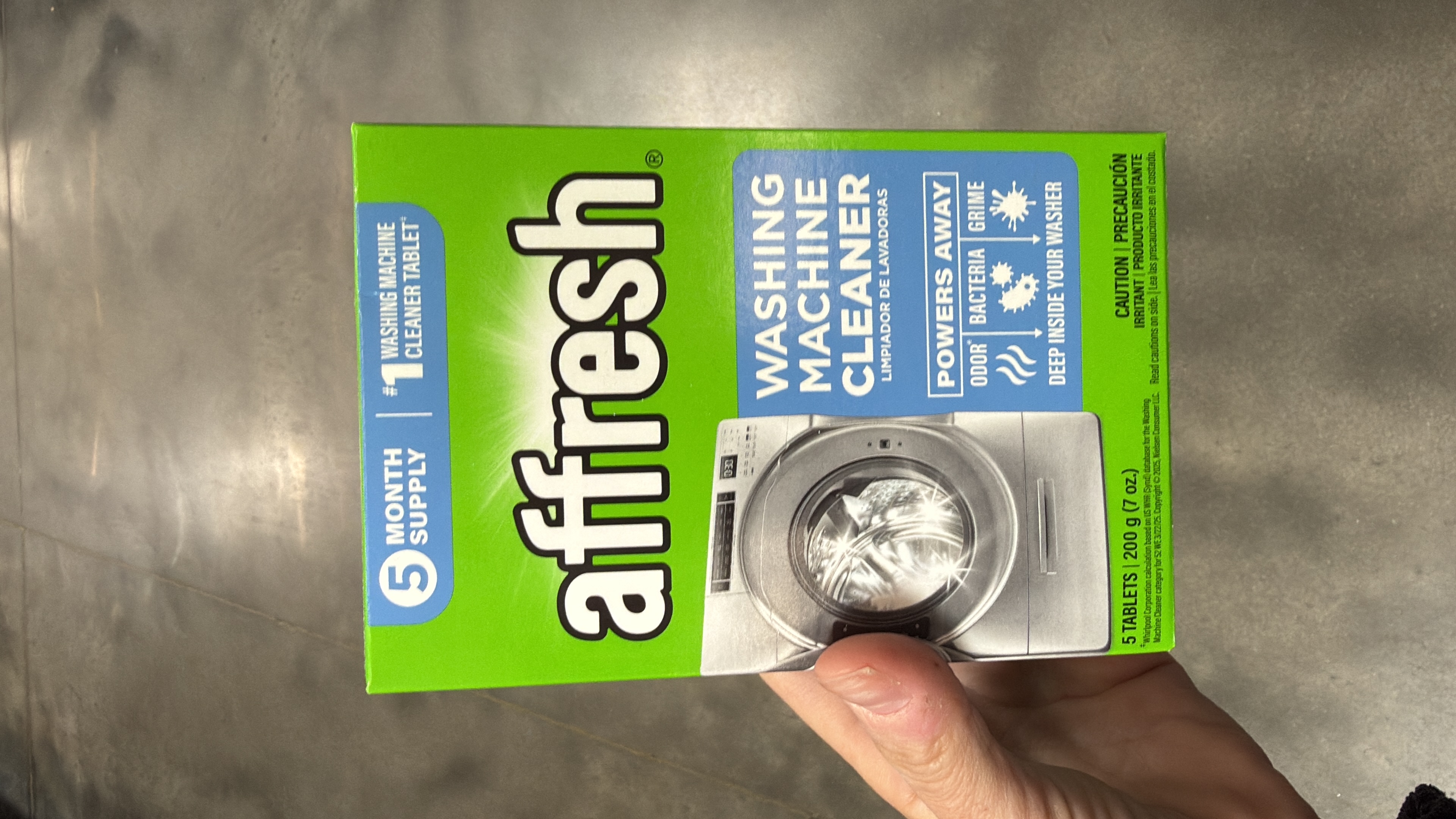 Affresh Machine Washer Cleaner Tablets, 5 Count