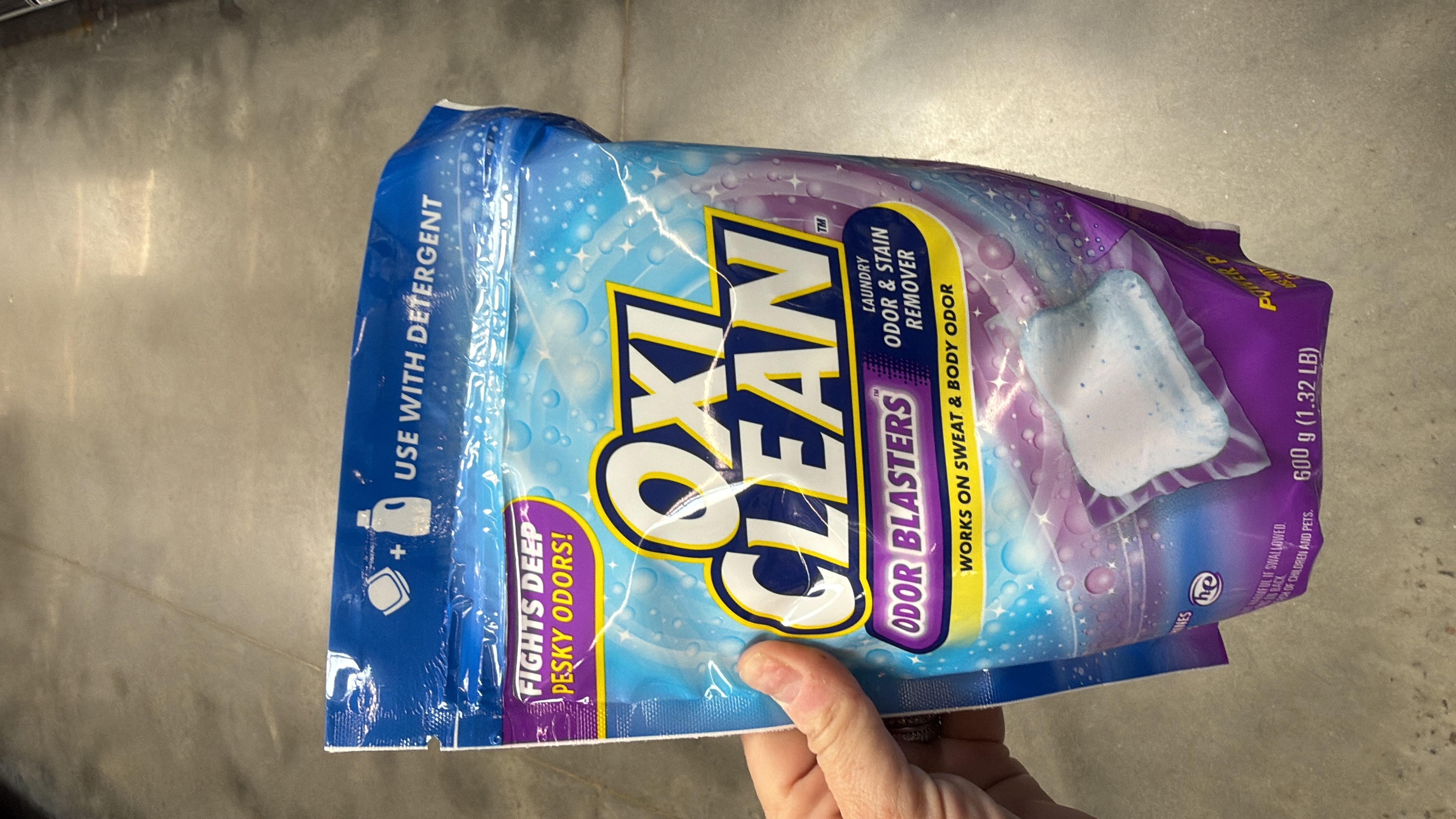 OxiClean Odor Blasters Odor and Laundry Stain Remover Power Paks, 24 Ct