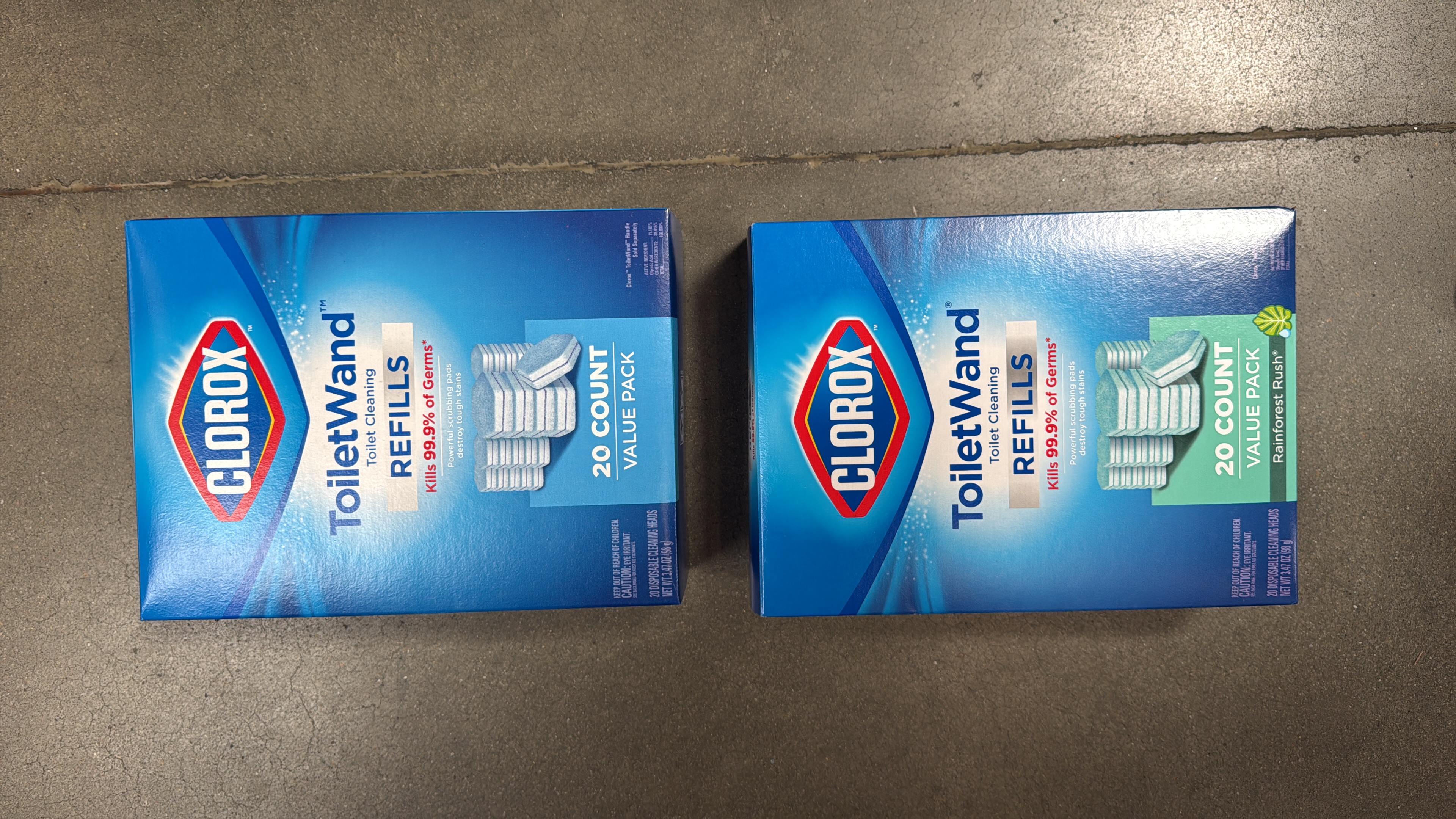 Clorox ToiletWand Disinfecting Refills, Disposable Wand Heads - ORIGINAL - 20 Count (1 unidade)