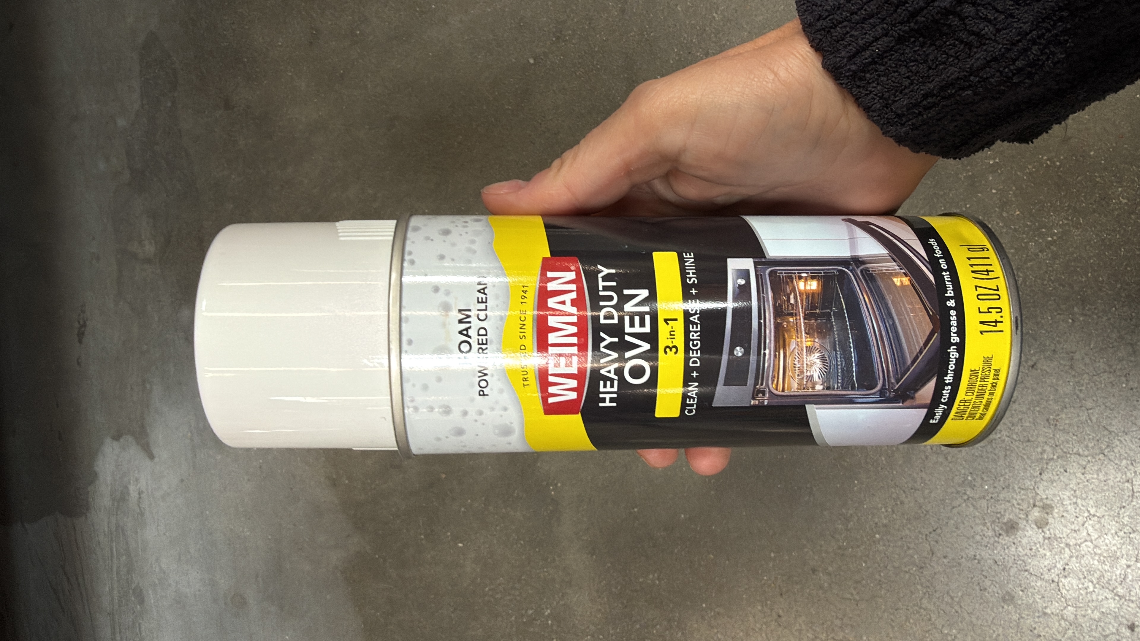 Weiman Heavy Duty Foaming Oven Cleaner 14.5 oz