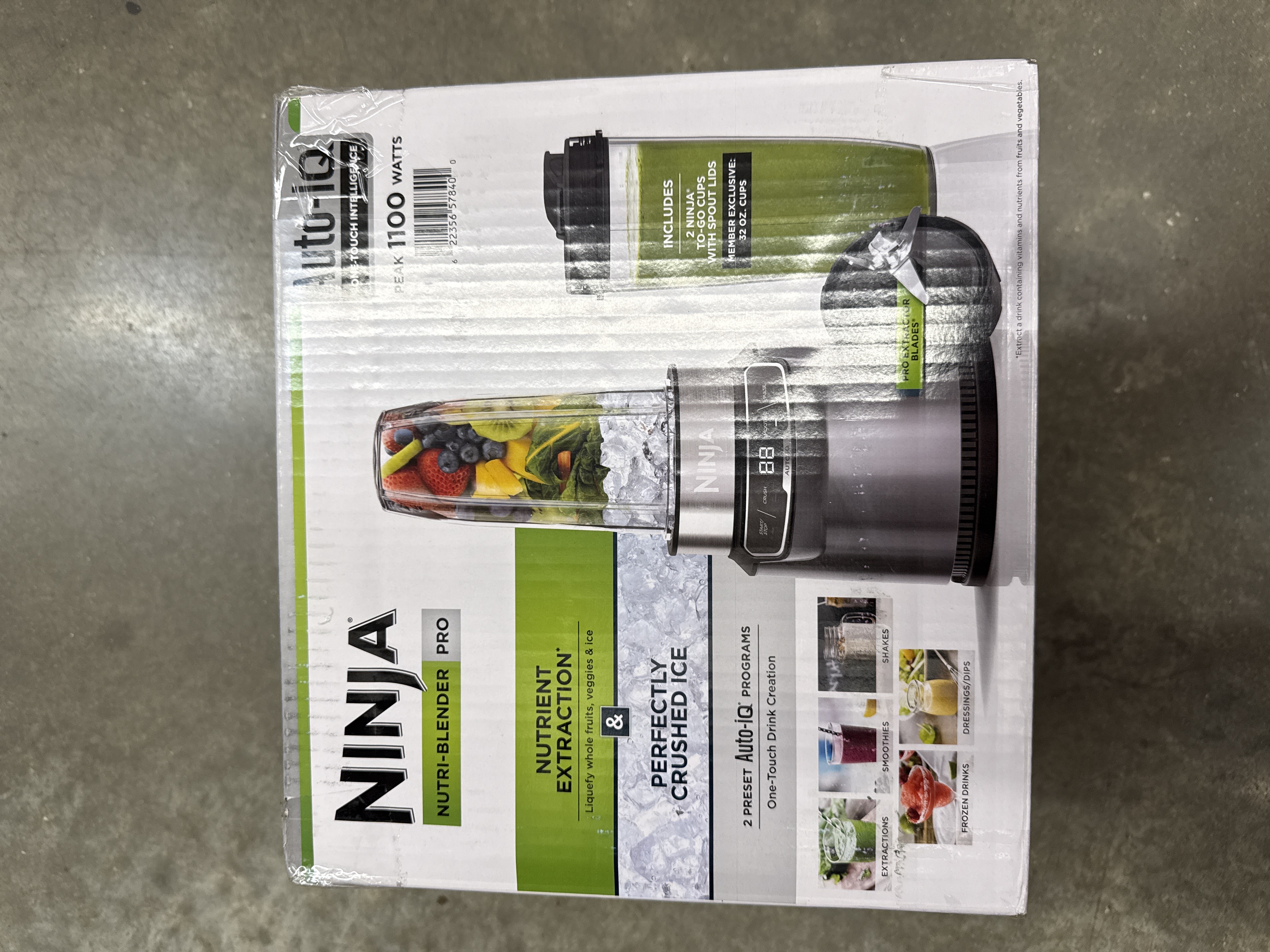 Ninja nutriblener pro auto iq personal blender