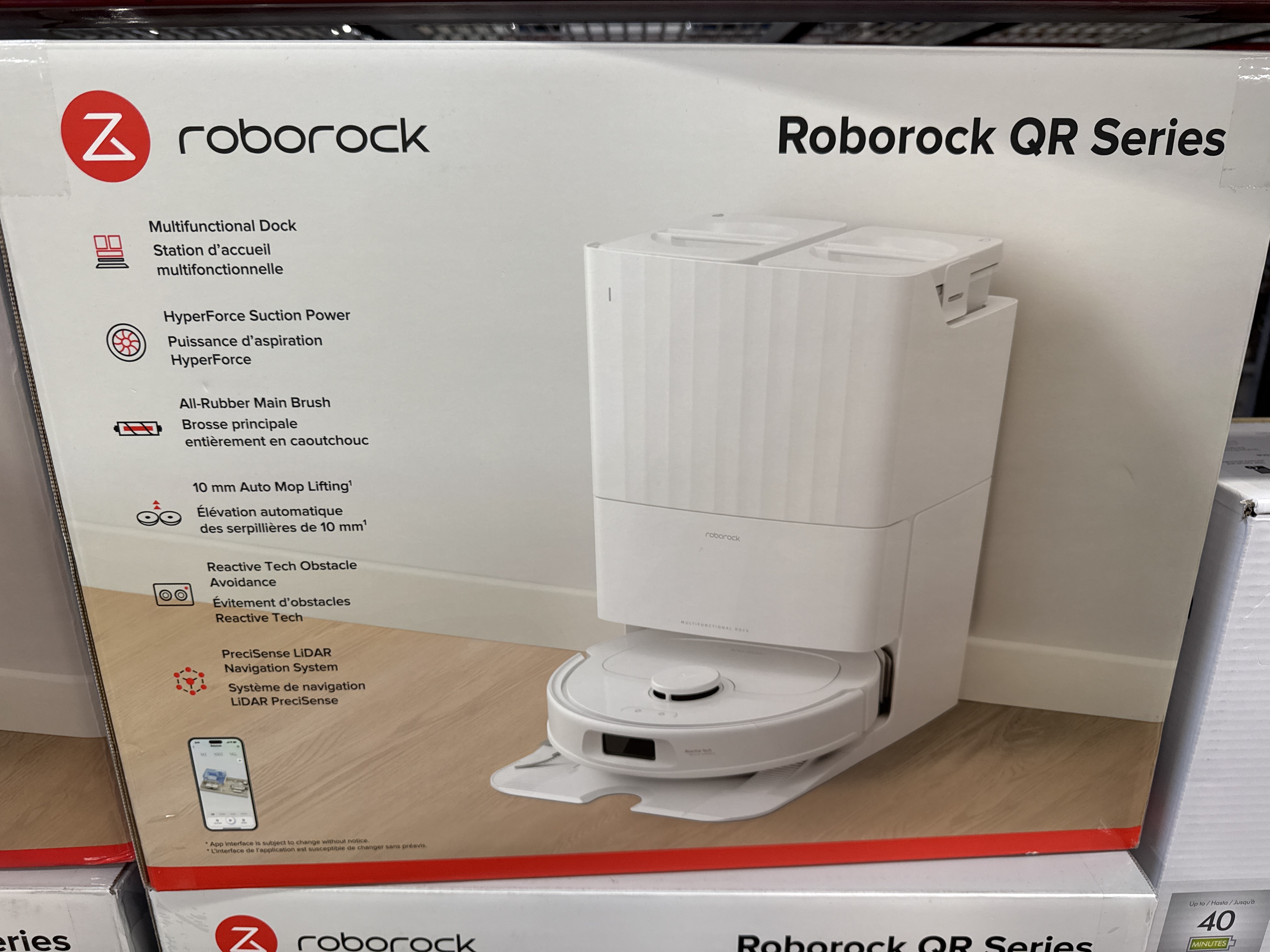 Roborock QR series robot vacuum and mop system