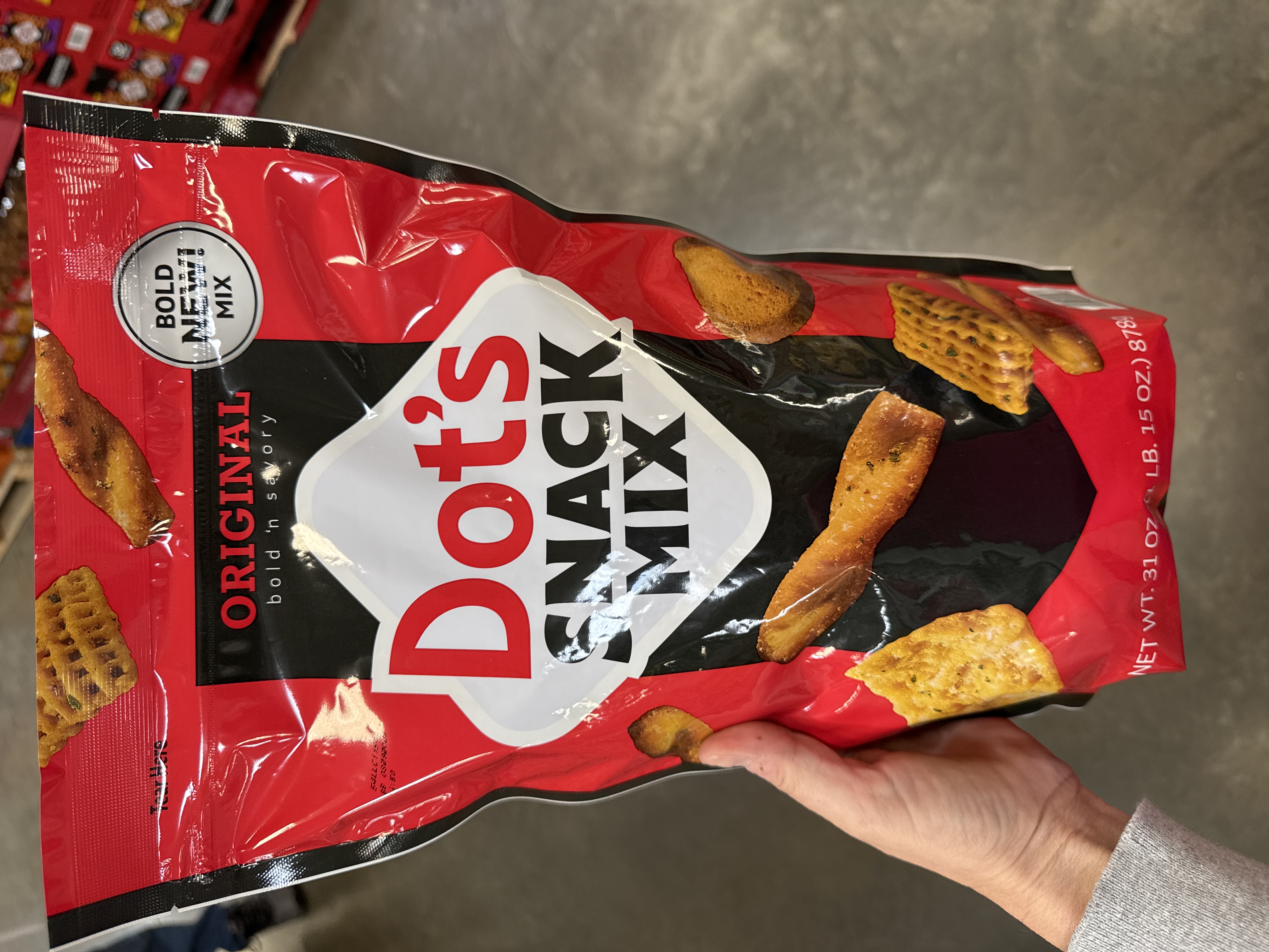Dots snack mix original 979g