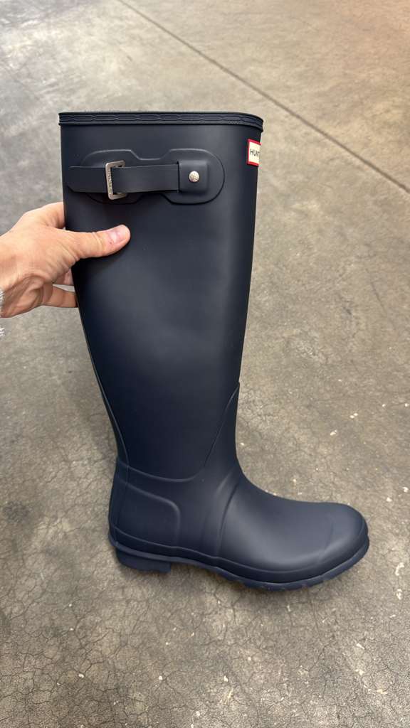 Hunter Women's Original Tall Rain Boot Navy TAM 8 