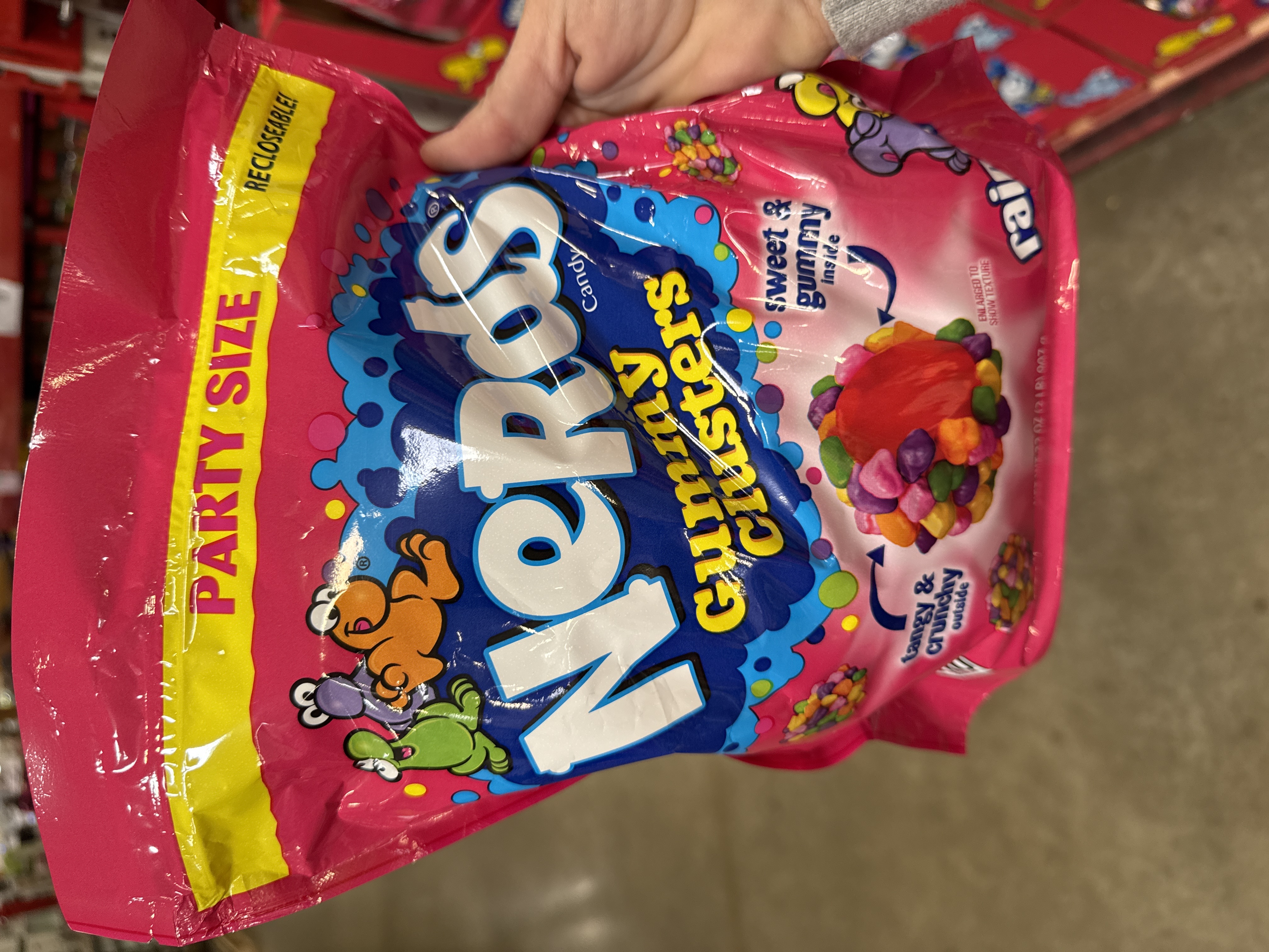 Nerds gummy clusters party size 32 ounce rainbow