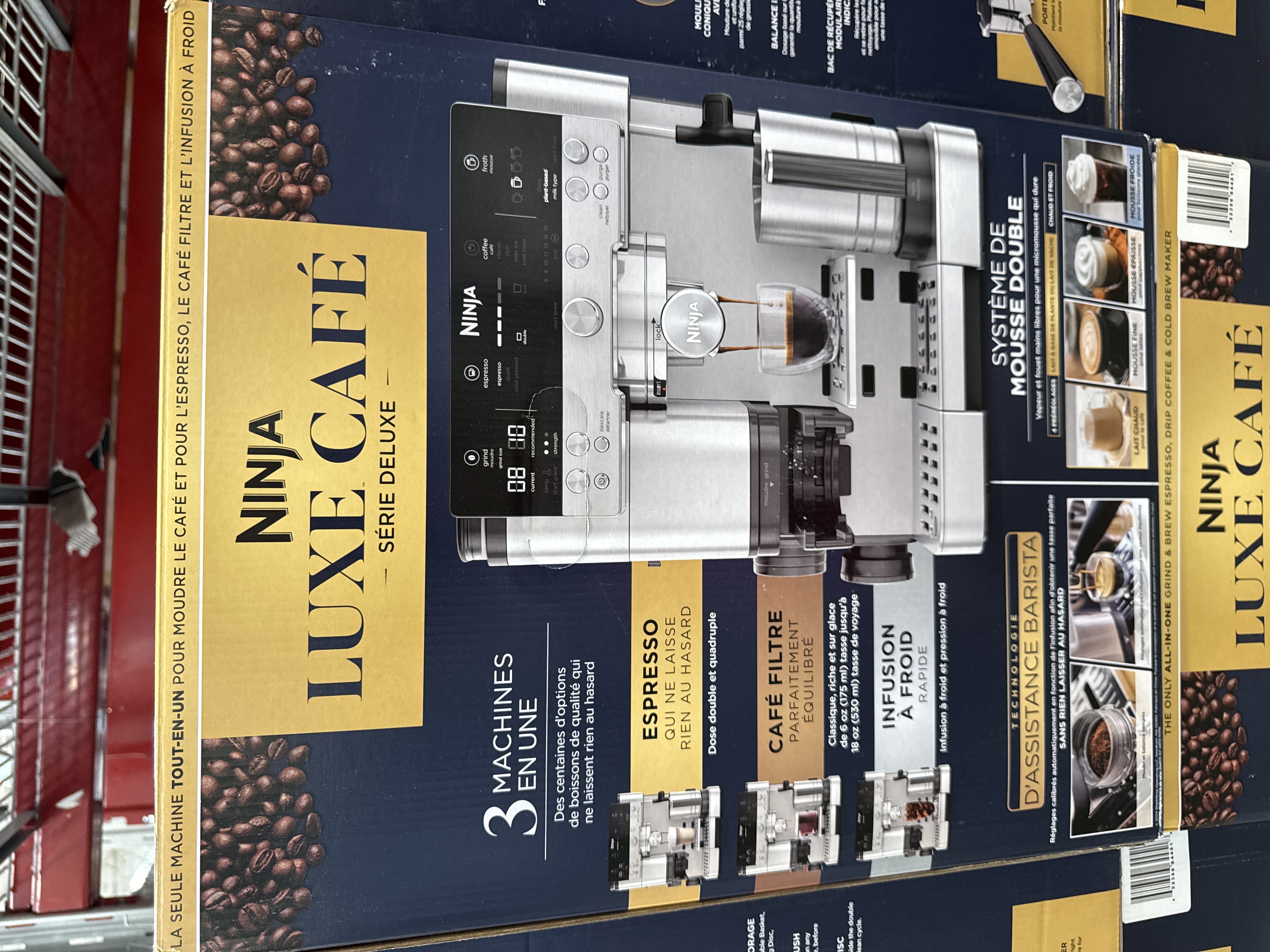 Ninja lixe cafe espeesso and coffe 3 in 1 espresso maker