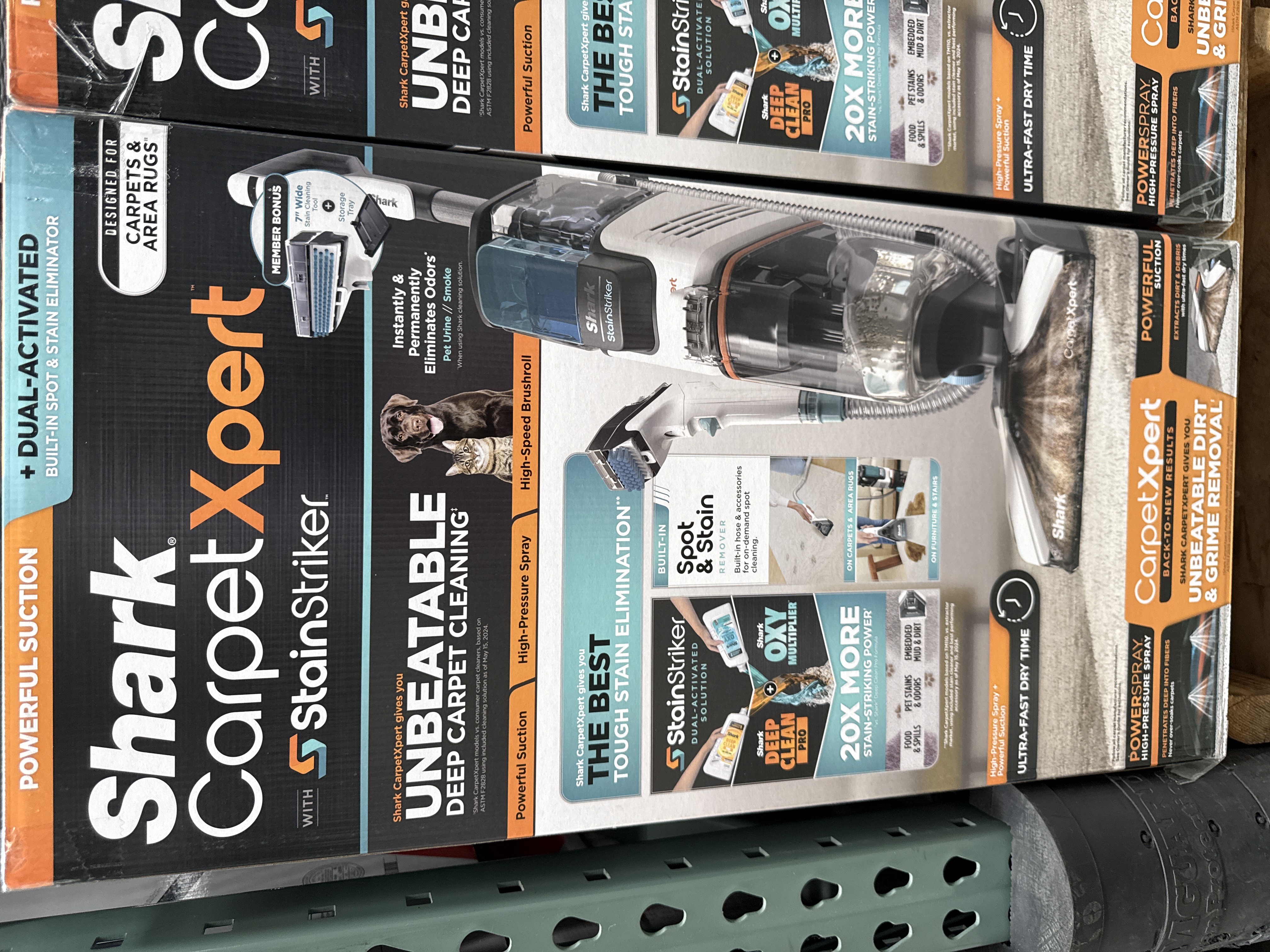 Shark carpetXpert stain striker deep carpet cleaning vacuum cleaner 