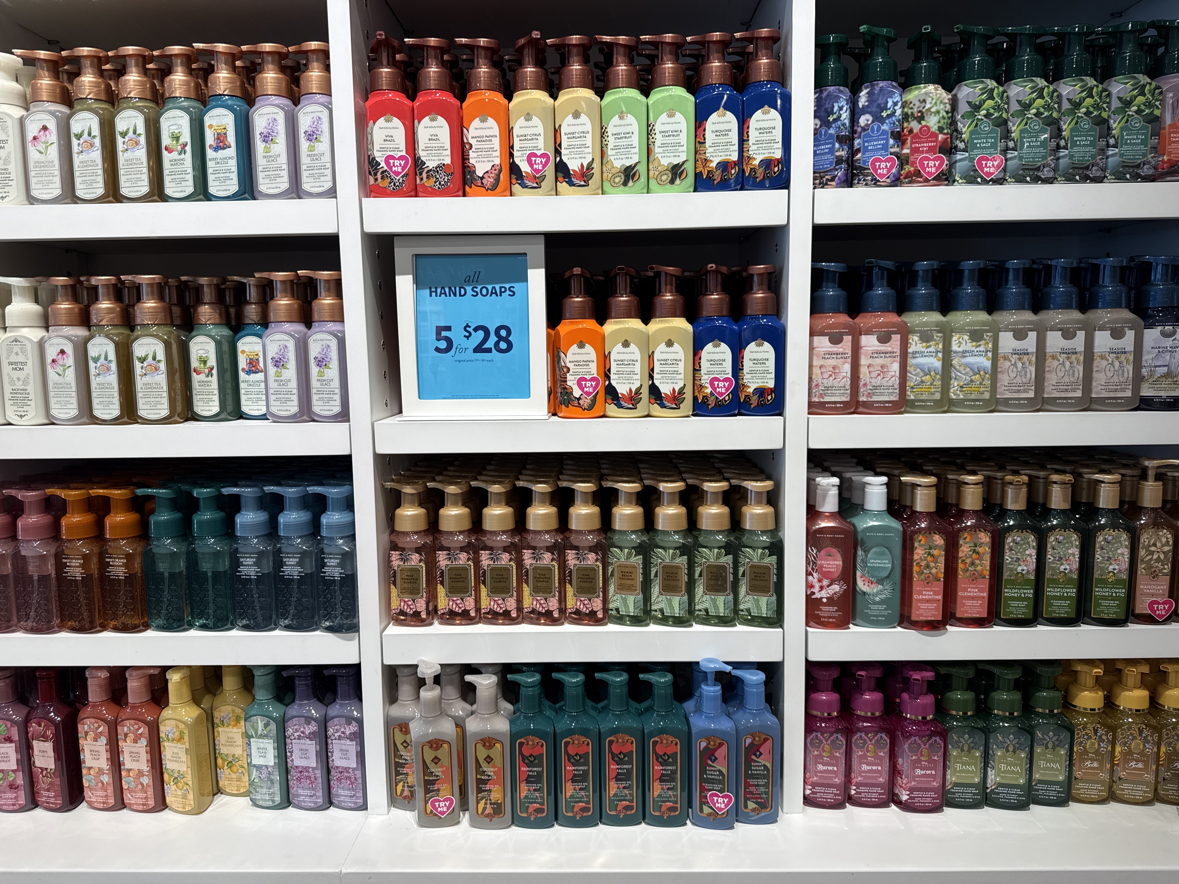 Bath & Body Works assorted gel hand soap 8oz BUY 5 for $28