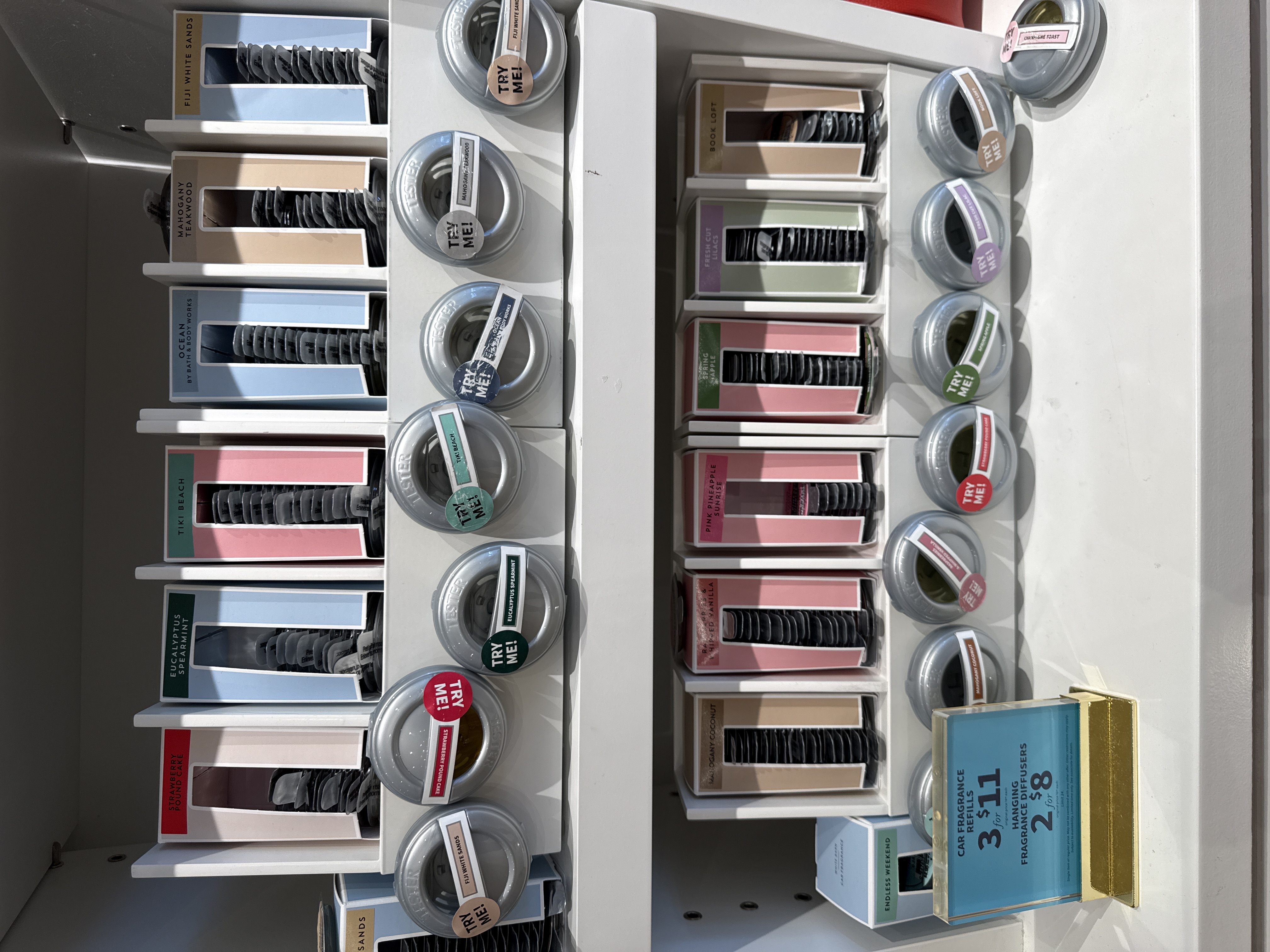 Bath & Body Works assorted car fragrance refills BUY 3 FOR $11