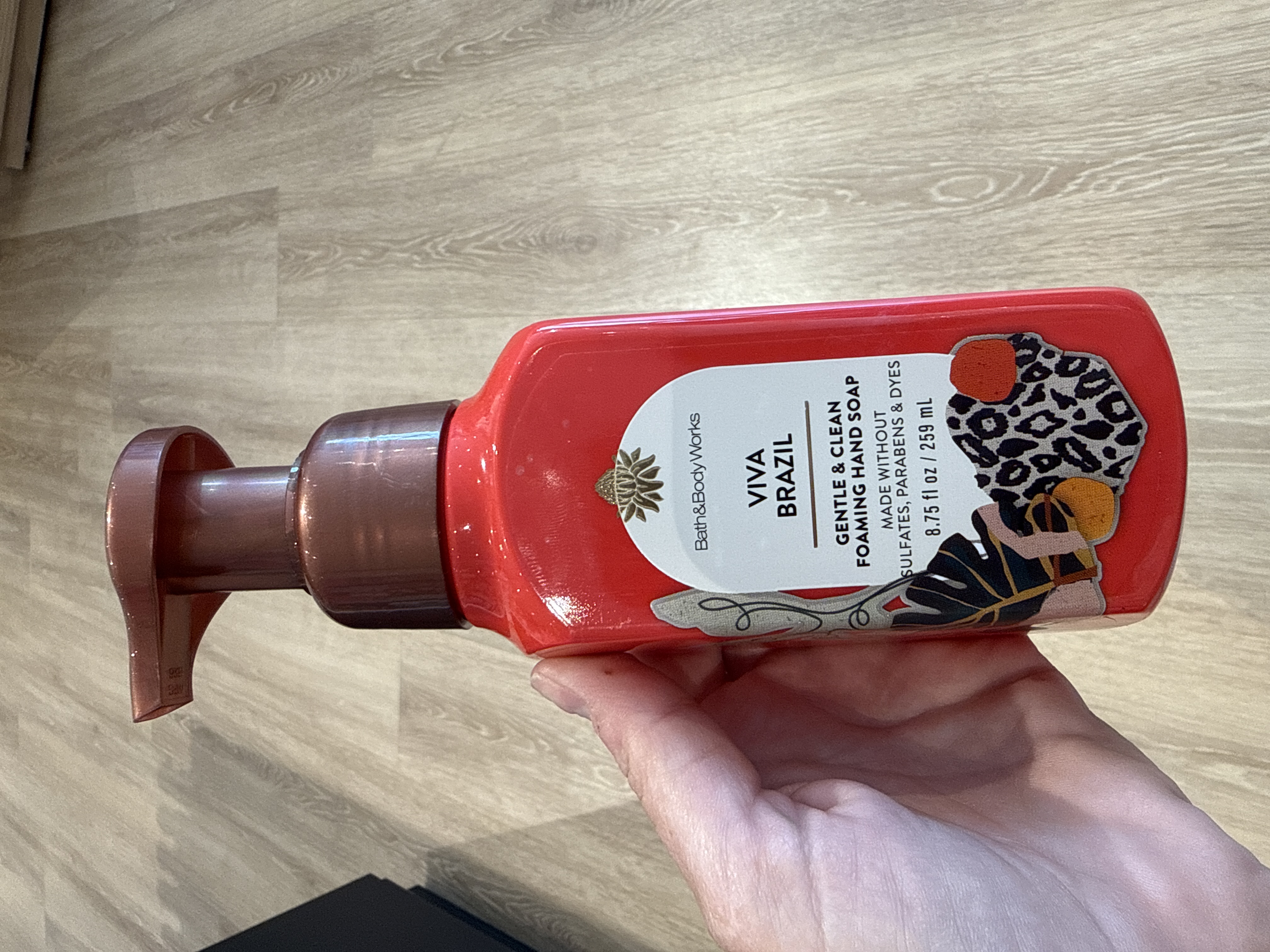 Bath & Body Works show me hand soap BRAZIL 8.75oz - VIVA BRAZIL