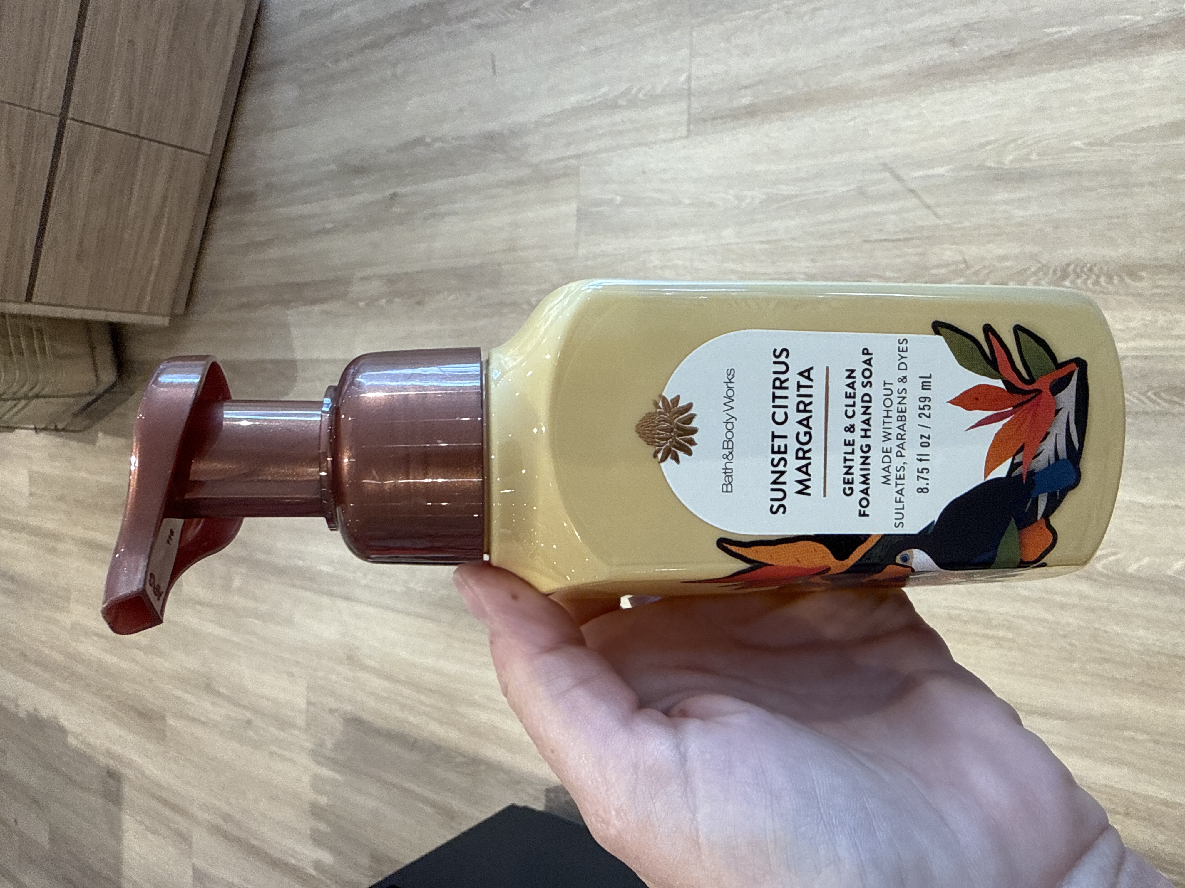 Bath & Body Works show me hand soap BRAZIL 8.75oz - SUNSET MARGARITA