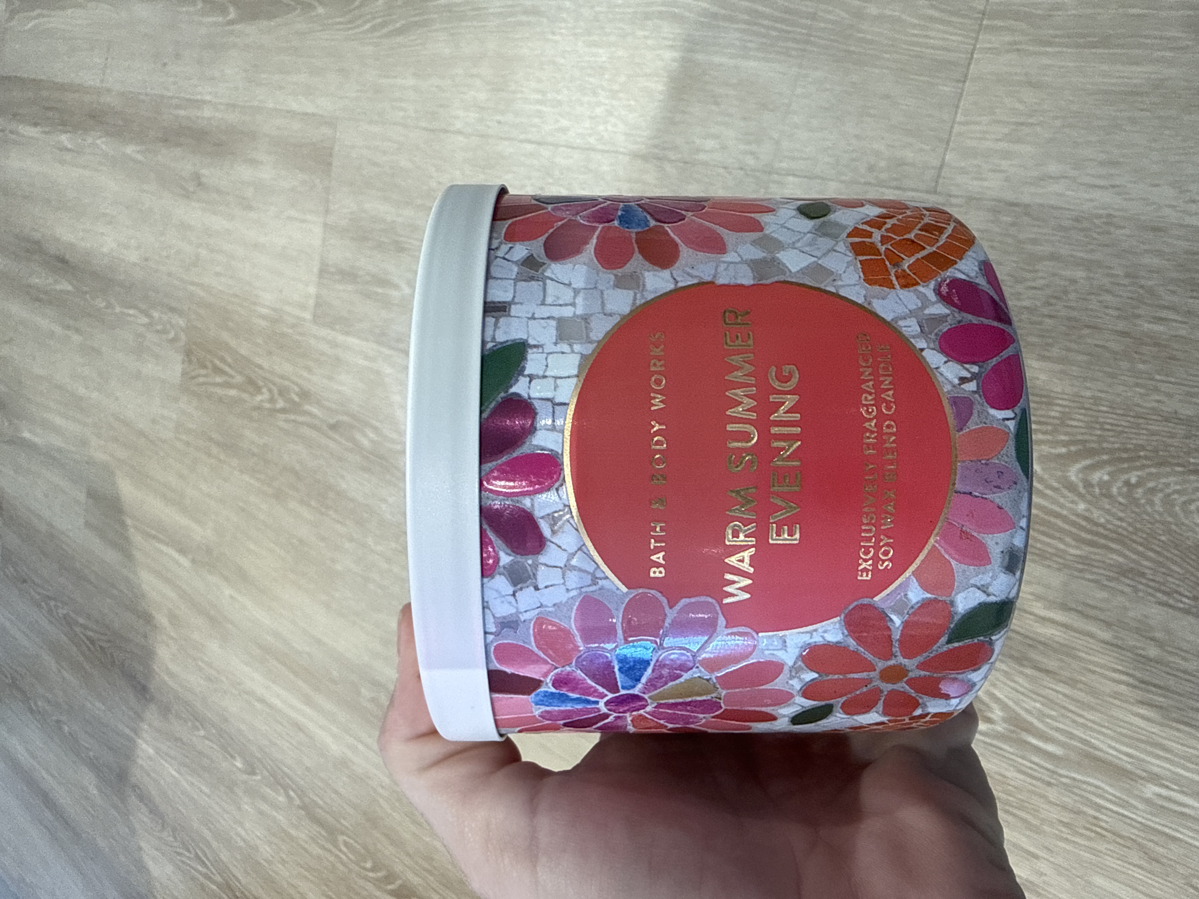 Bath & Body Works 3 wick candle BRAZIL line 411g - WARM SUMMER EVENING 