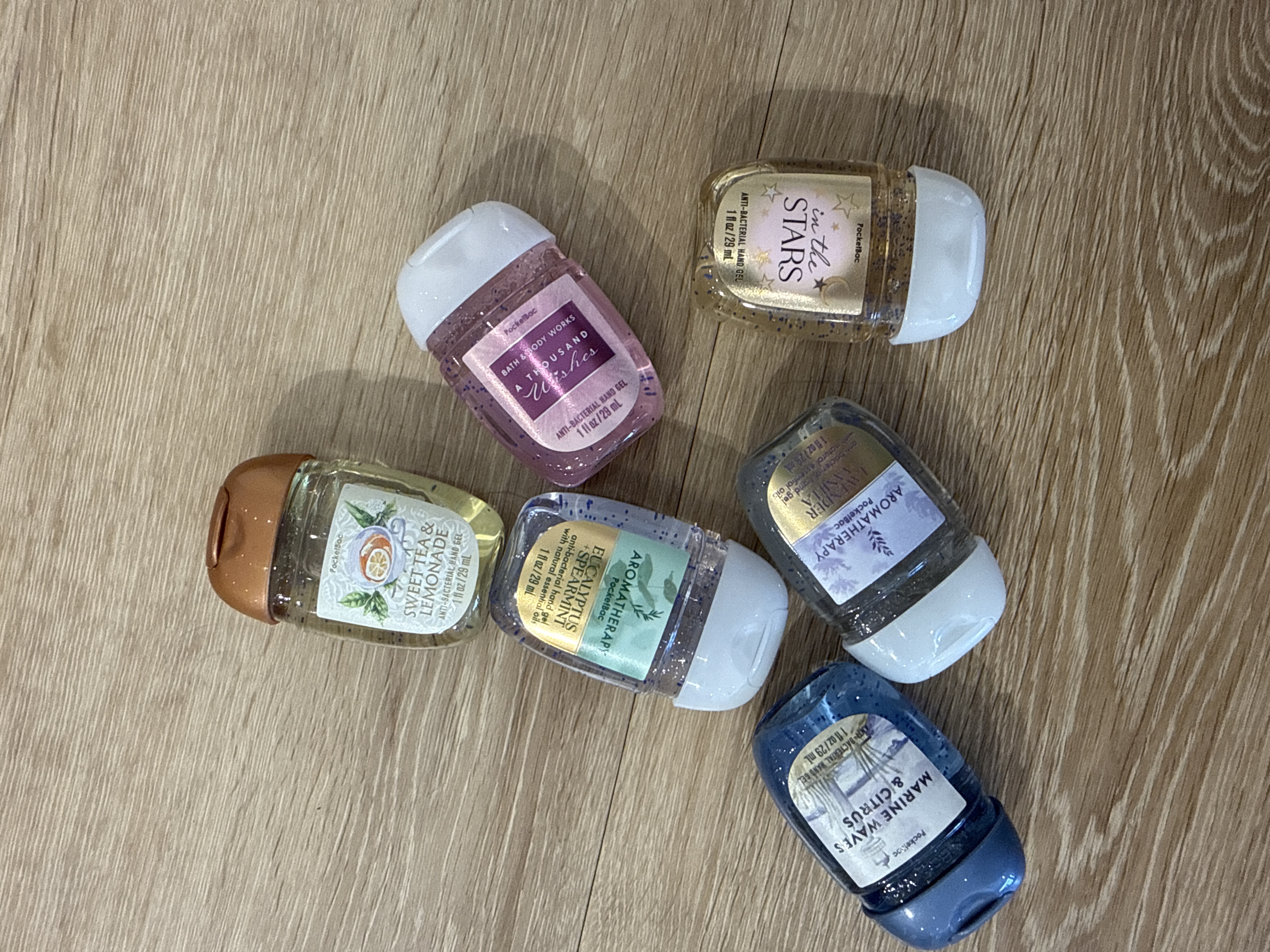 Bath & Body Works assorted pocket back hand sanitizer BUY 6 FOR $10