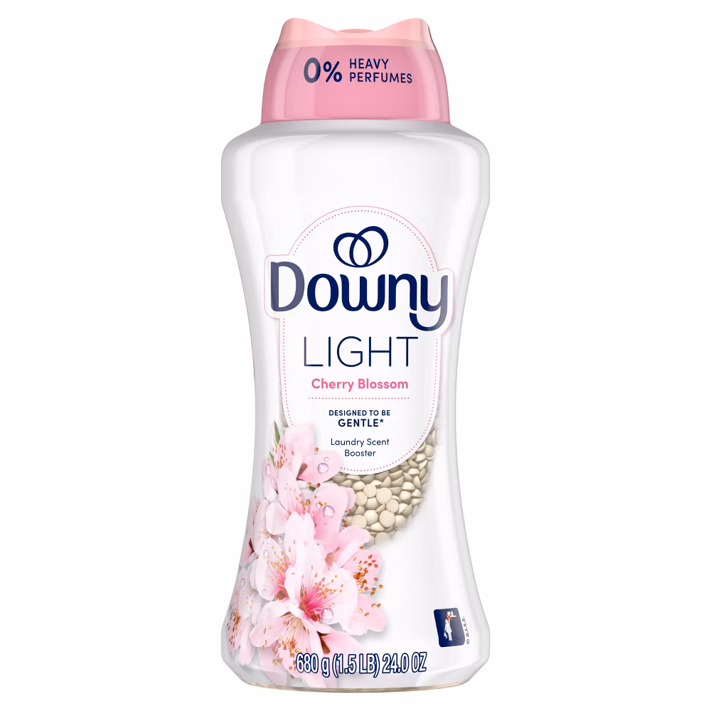 Downy Laundry Beads Cherry Blossom Light Downy In-Wash Scent Beads Booster - 24oz