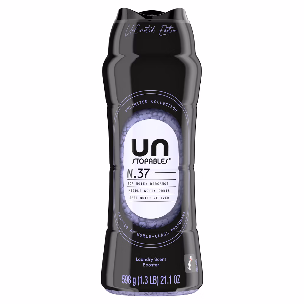 Downy Unstopables Unlimited Scent Booster Beads Laundry Additives - Bergamot Orris Vetier - 21.1oz