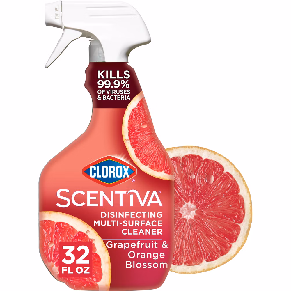 Clorox Scentiva Grapefruit & Orange Blossom Multi-Surface Spray - 32 fl oz