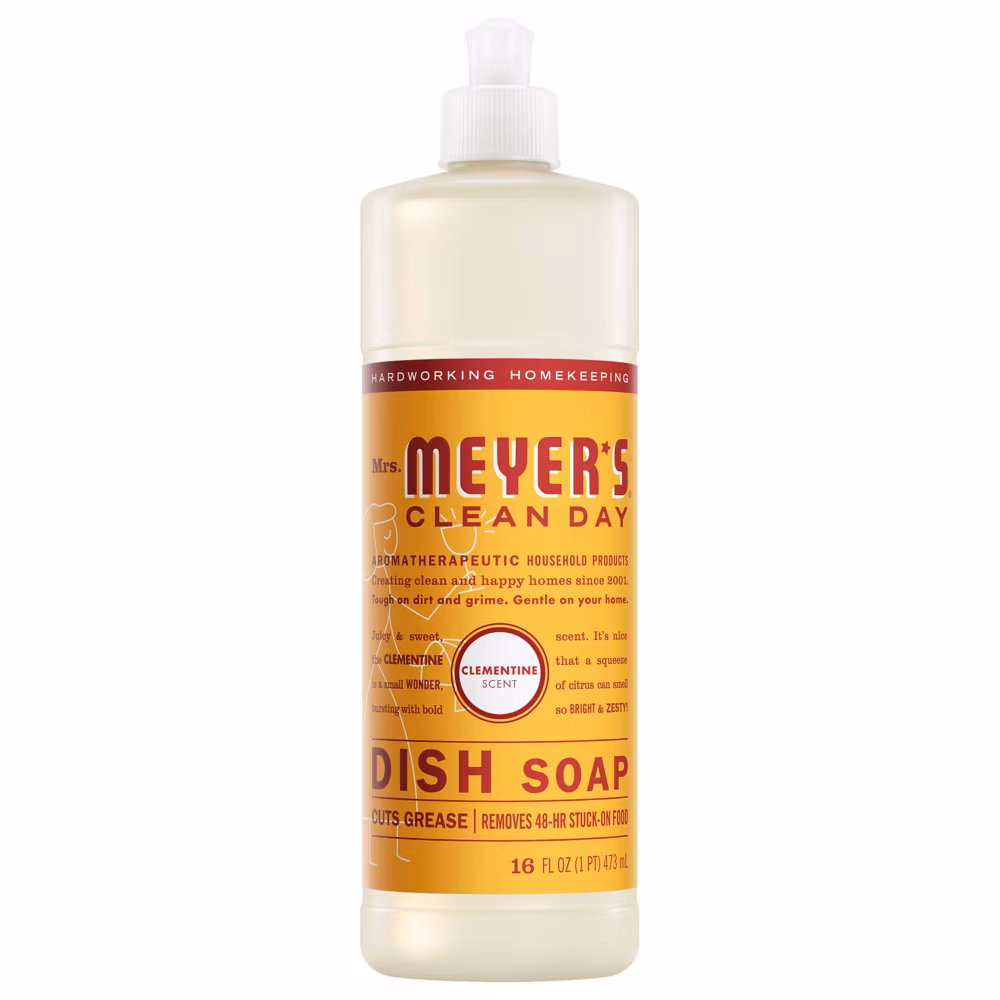 Mrs. Meyer's Clean Day Dish Soap - Clementine - 16 fl oz