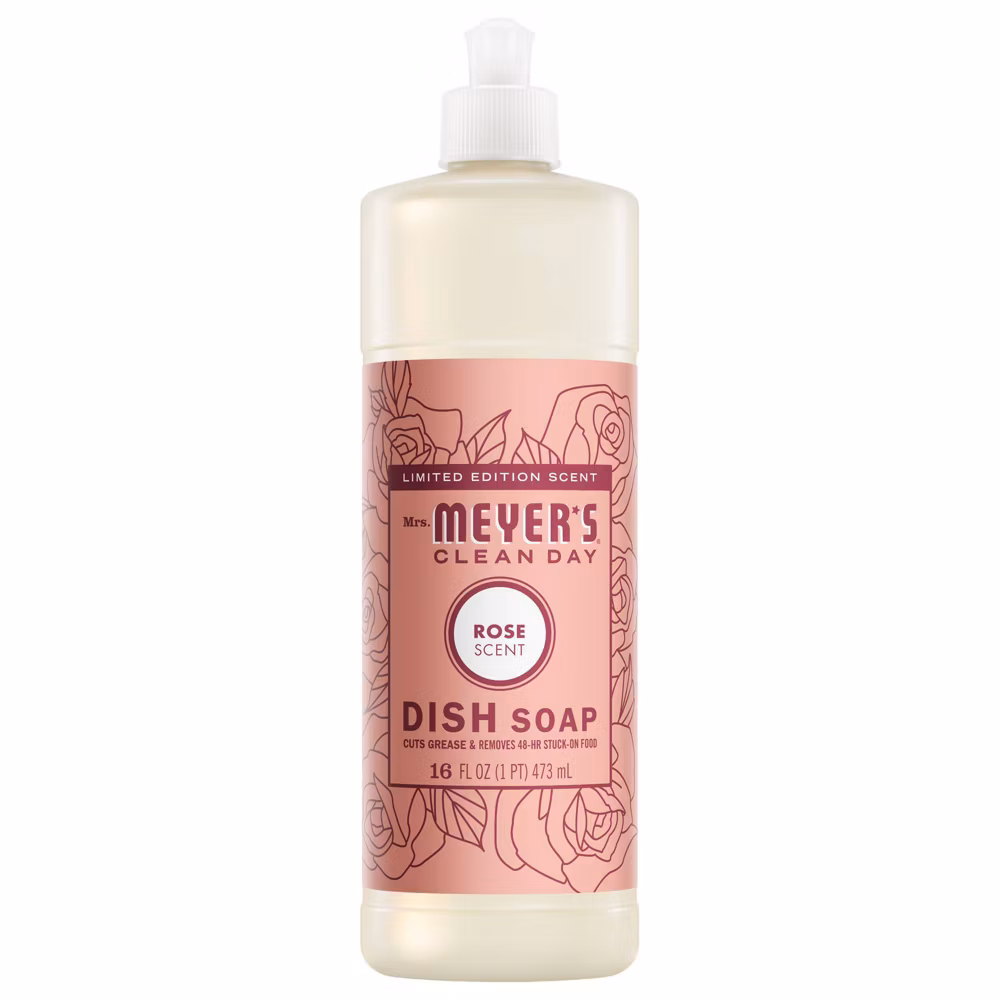 Mrs. Meyer's Clean Day Rose Dish Soap - 16 fl oz