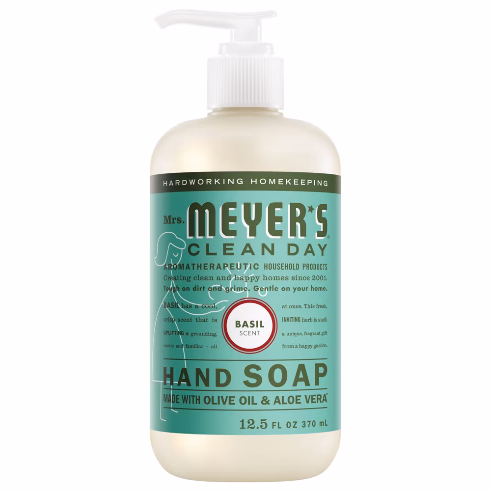 Mrs. Meyer's Clean Day Basil Scent Liquid Hand Soap - 12.5 fl oz