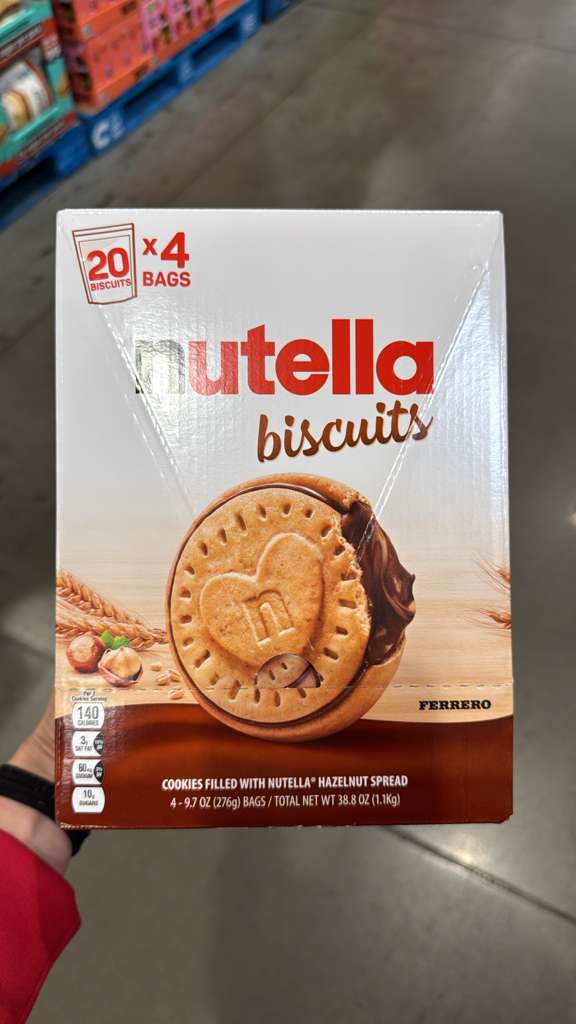 Nutella Biscuits 20 biscuits x 4 bags