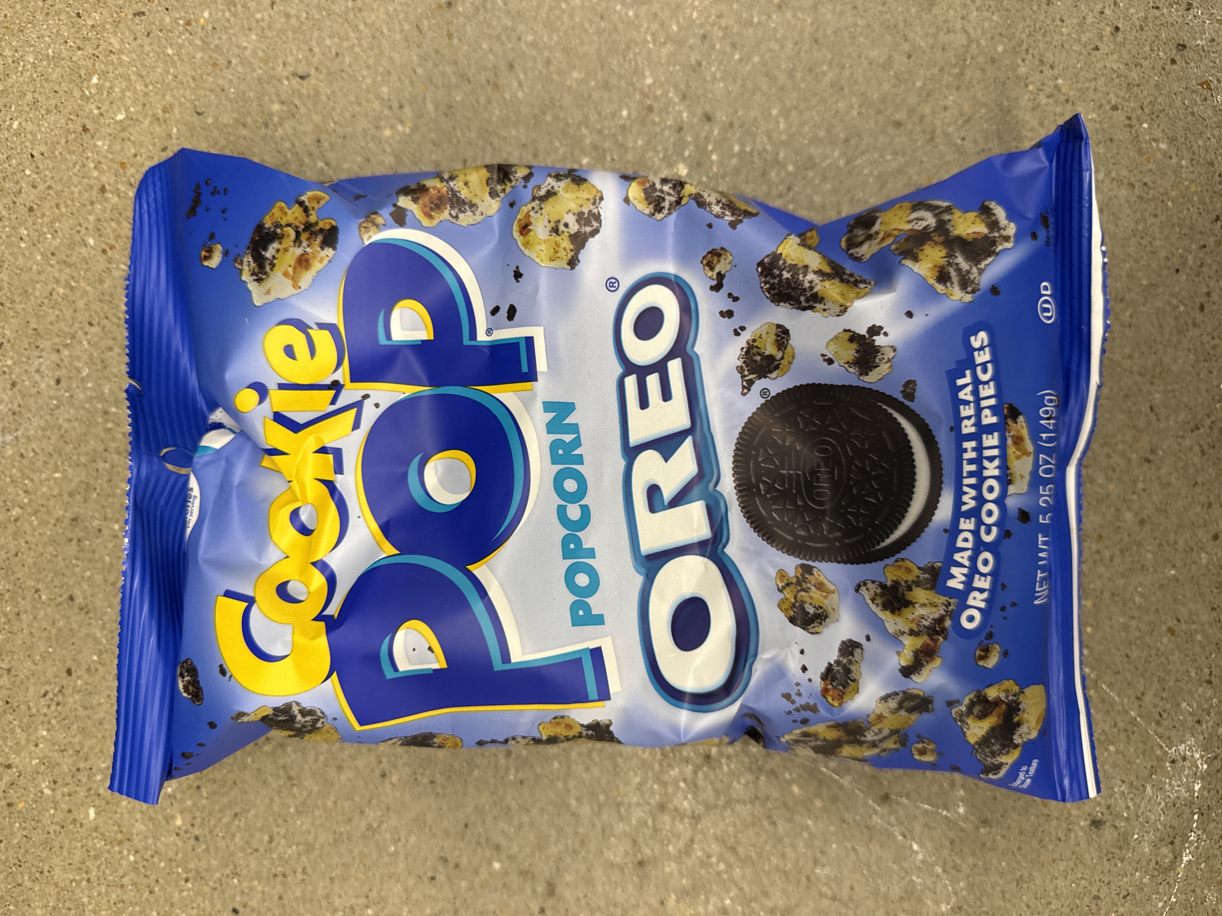 Cookie pop oreo popcorn 5.25oz