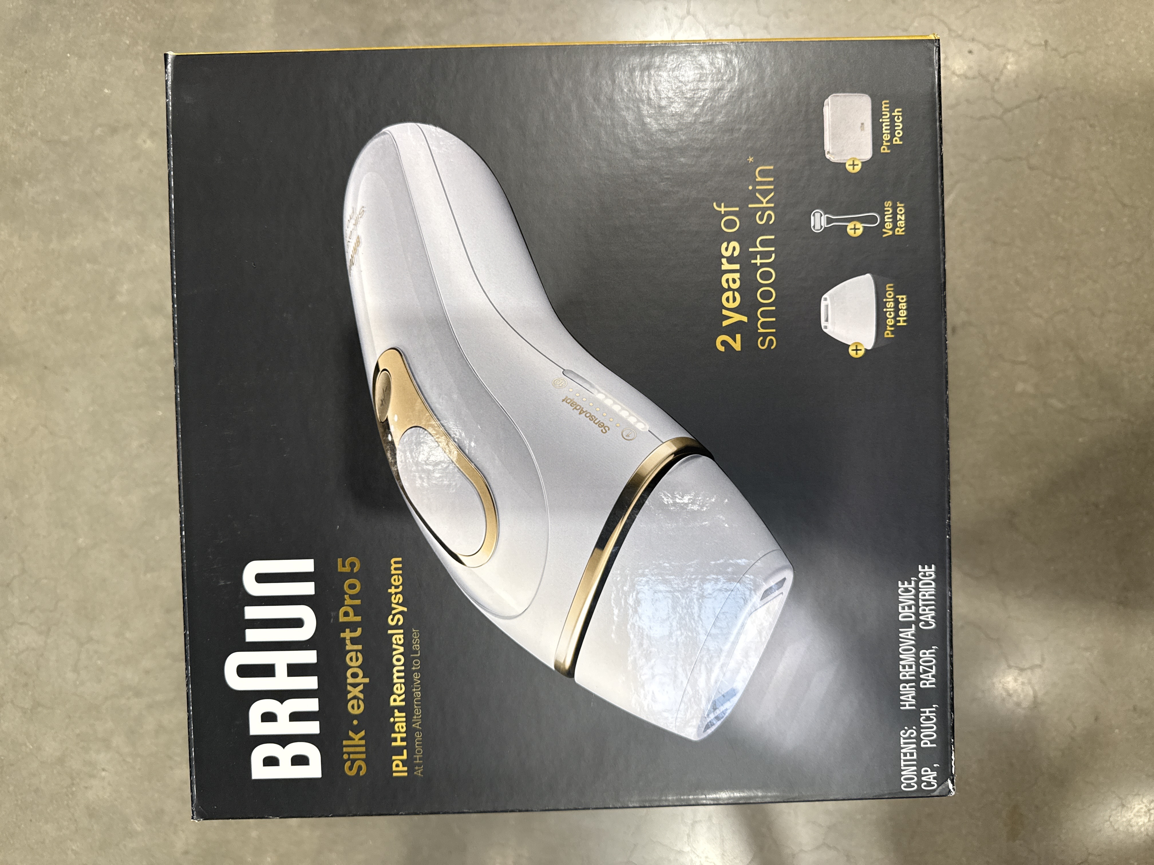 Braun silk expert pro 5 IPL hair removal system 