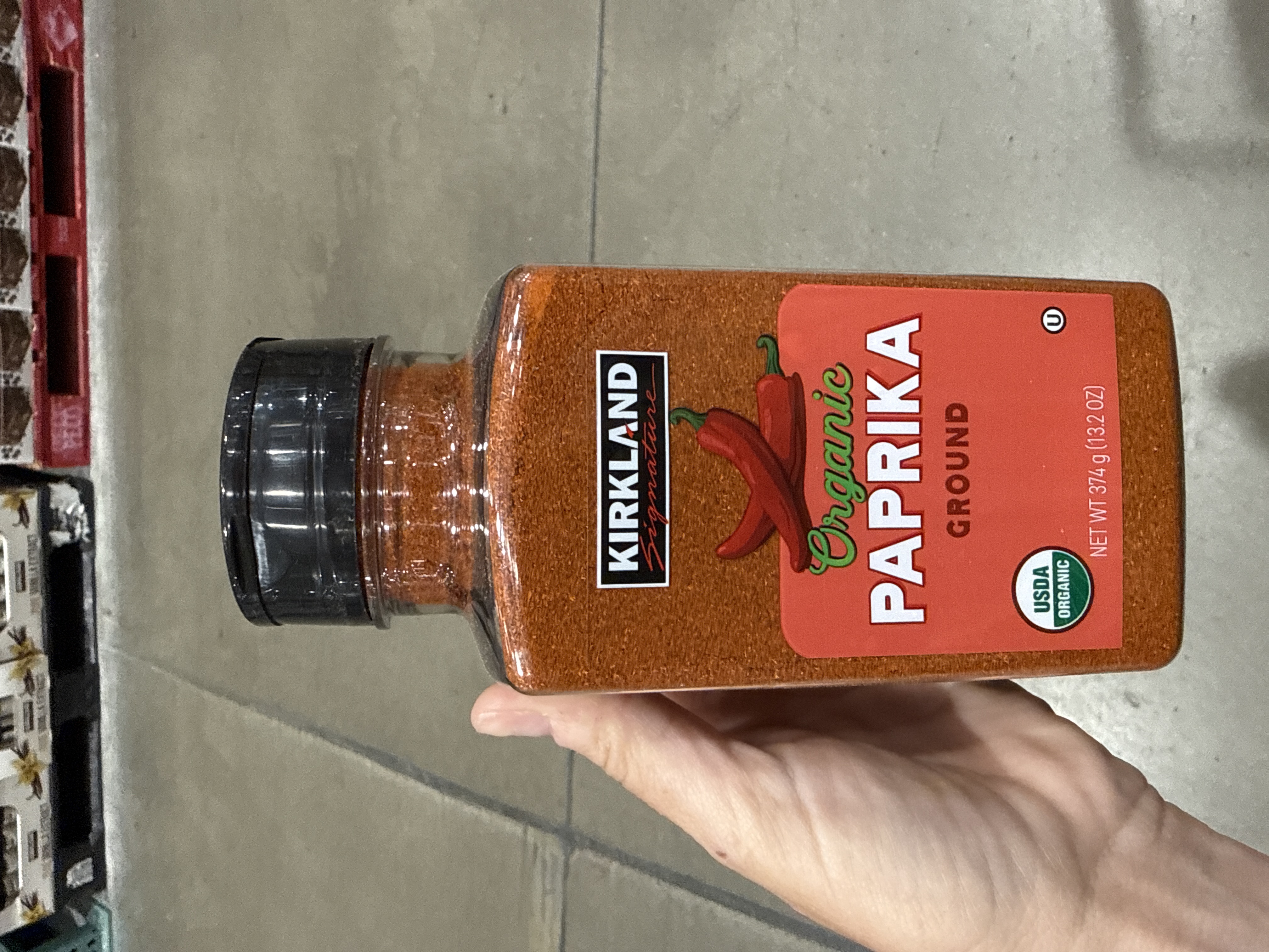 Kirkland signature organic paprika ground 13.2 ounces