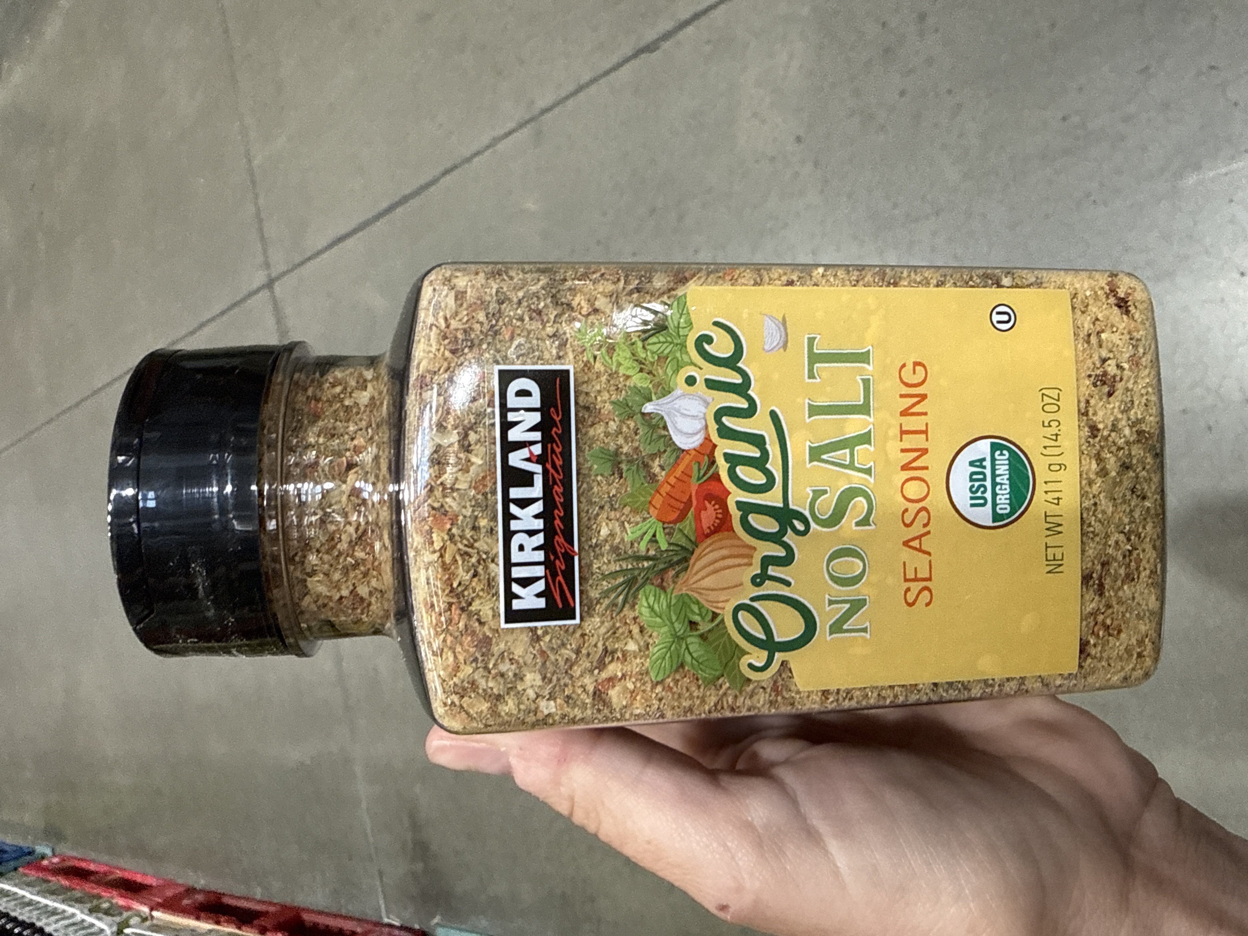 Kirkland signature organic no salt seasoning 14.5 ounces