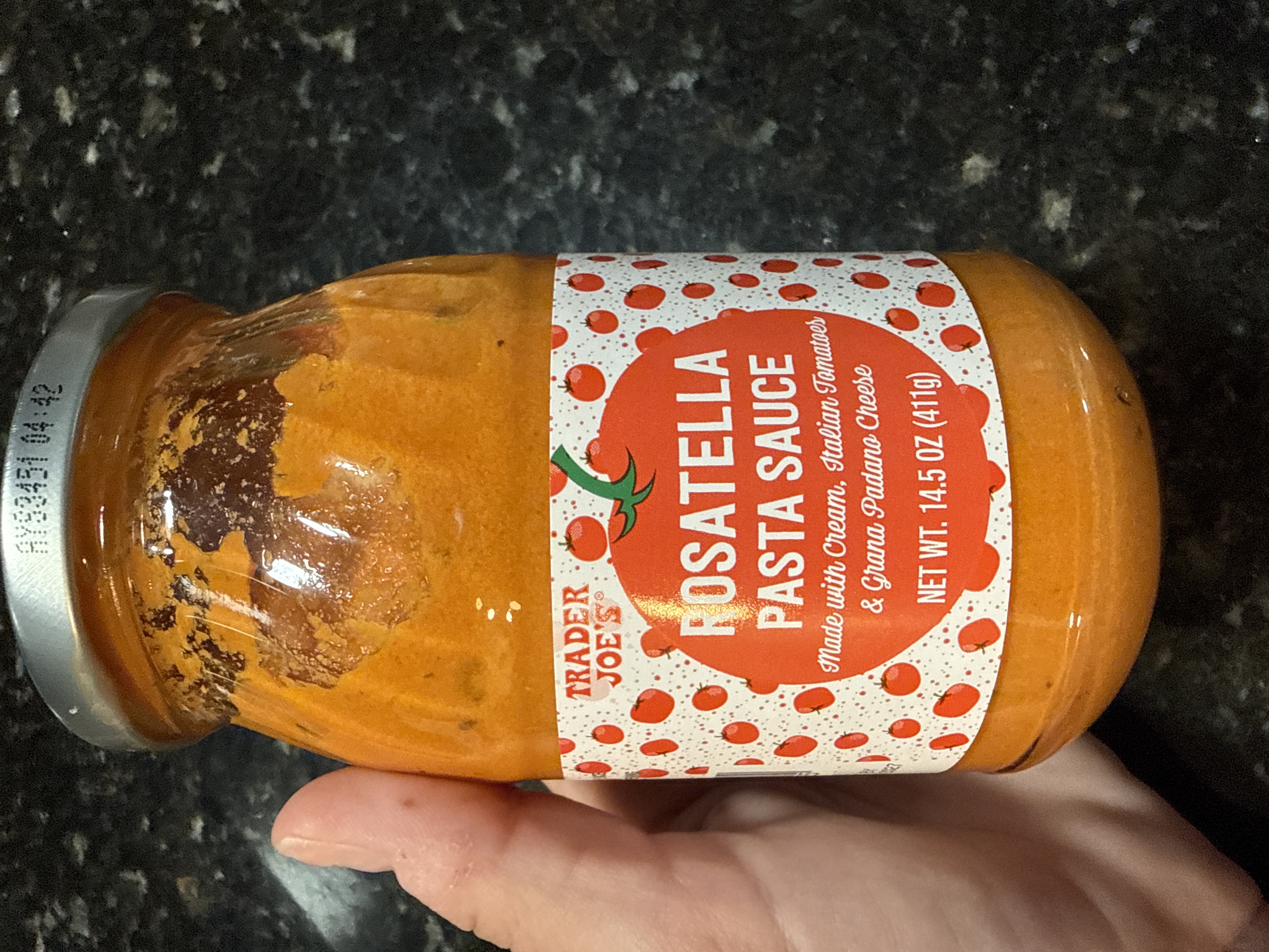 Trader joes rosatella pasta sauce 14.5 oz