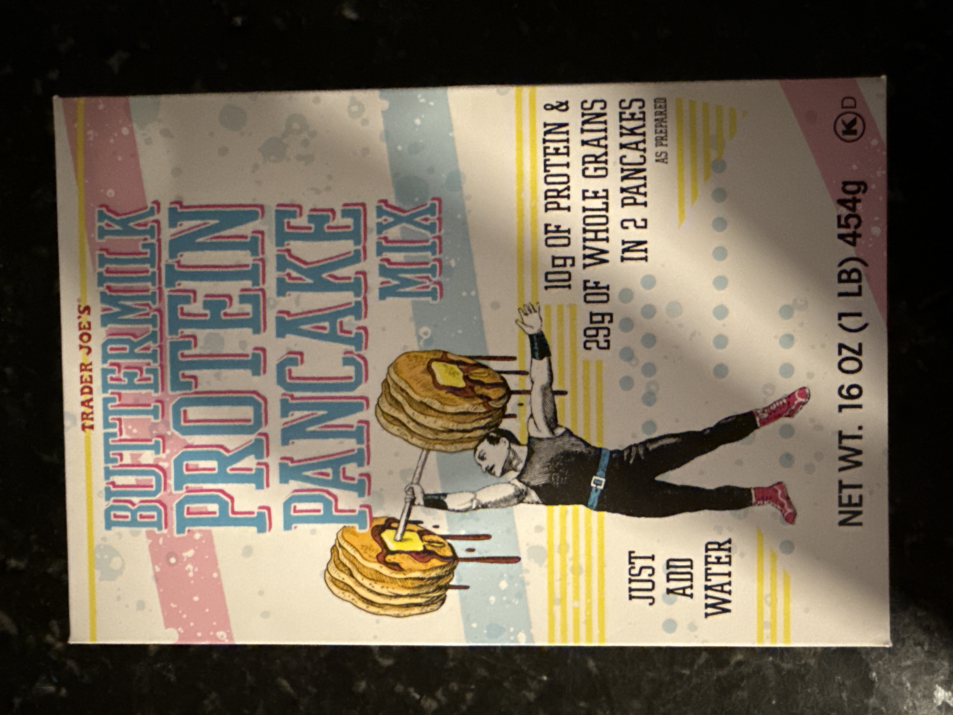 Trader joes buttermilk protein pancake mix 16oz